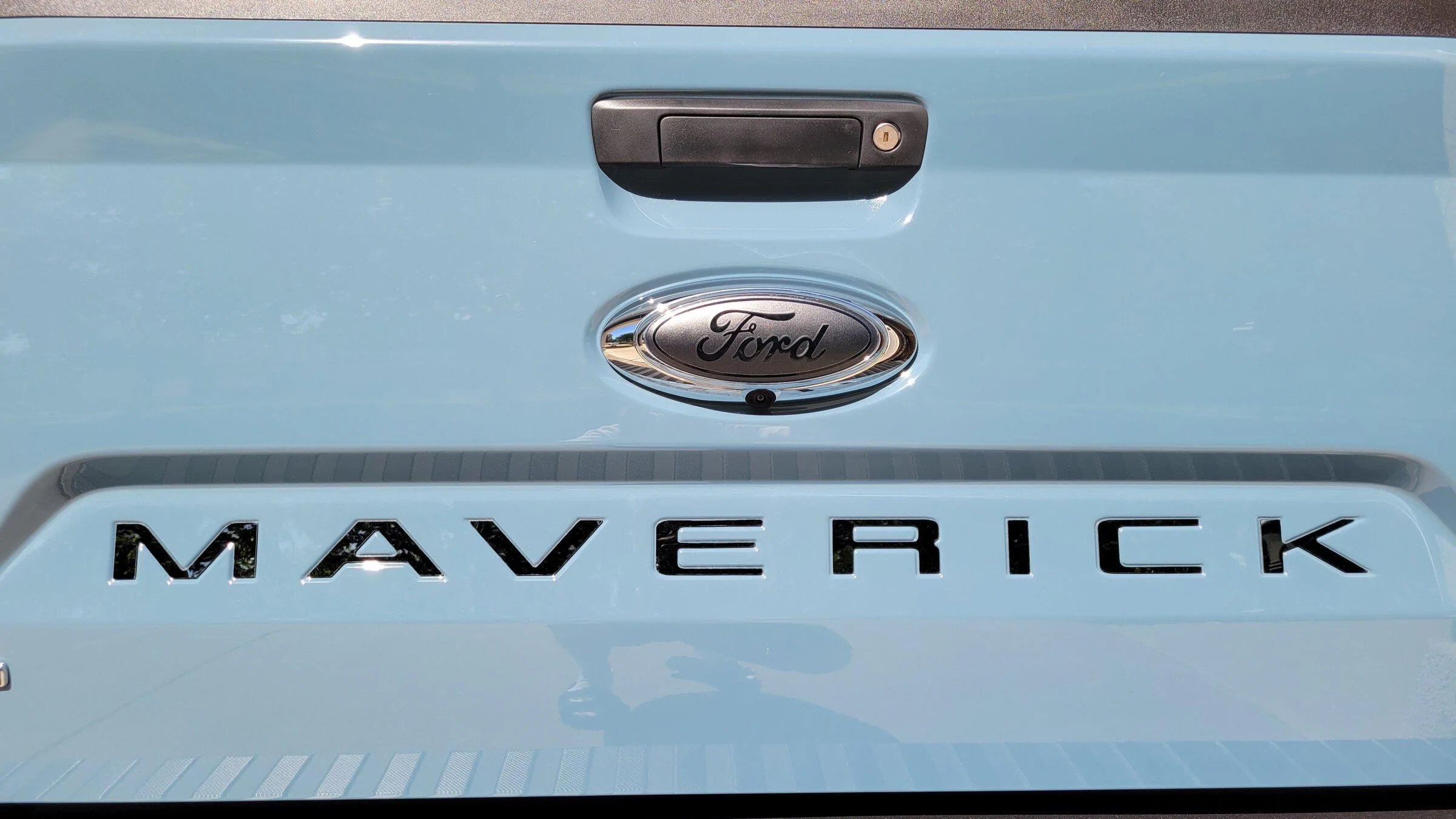 Ford Maverick Pics of Ford emblem vinyl decal 20220531_164542