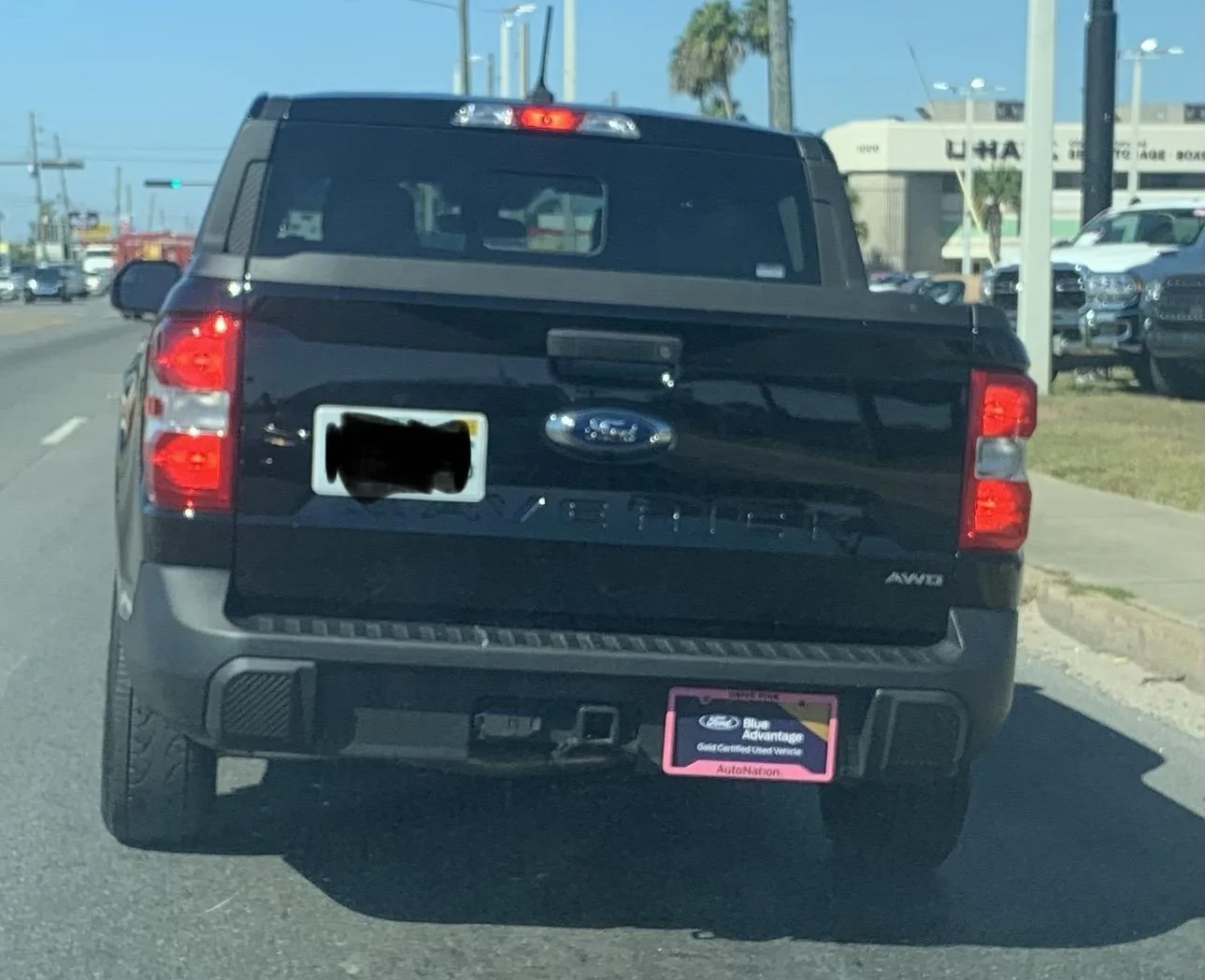 Ford Maverick Maverick plates screwed straight into plastic? 4C6967B6-F08D-42DC-AC33-2E3023F31ABE