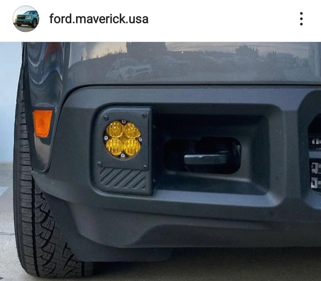 Ford Maverick Fog lights for Maverick ? Screenshot_20221019-190517_Instagram