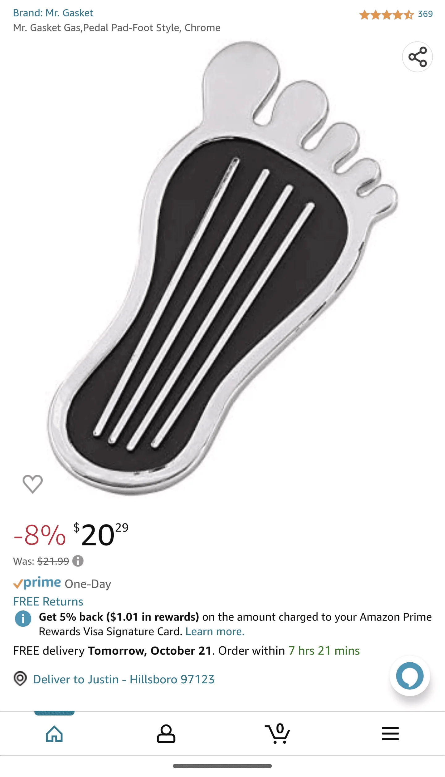 Ford Maverick Gas Pedal width? Footprint Pedal needs installing... Screenshot_20221020-052350
