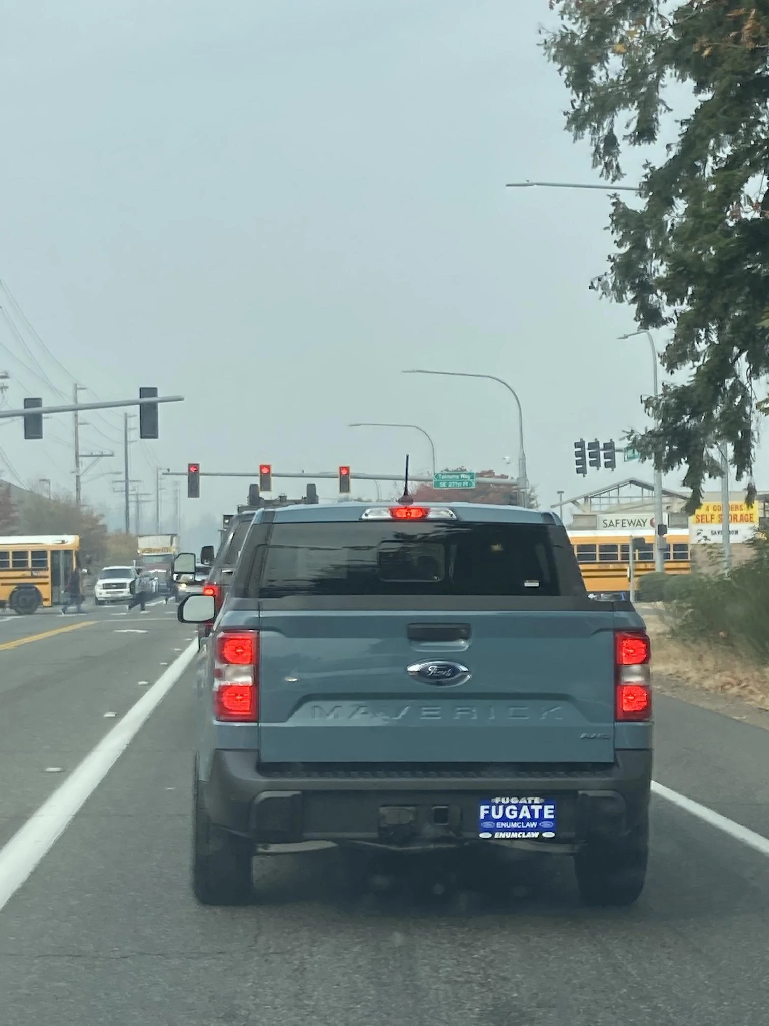 Ford Maverick Western Washington Mav Rear