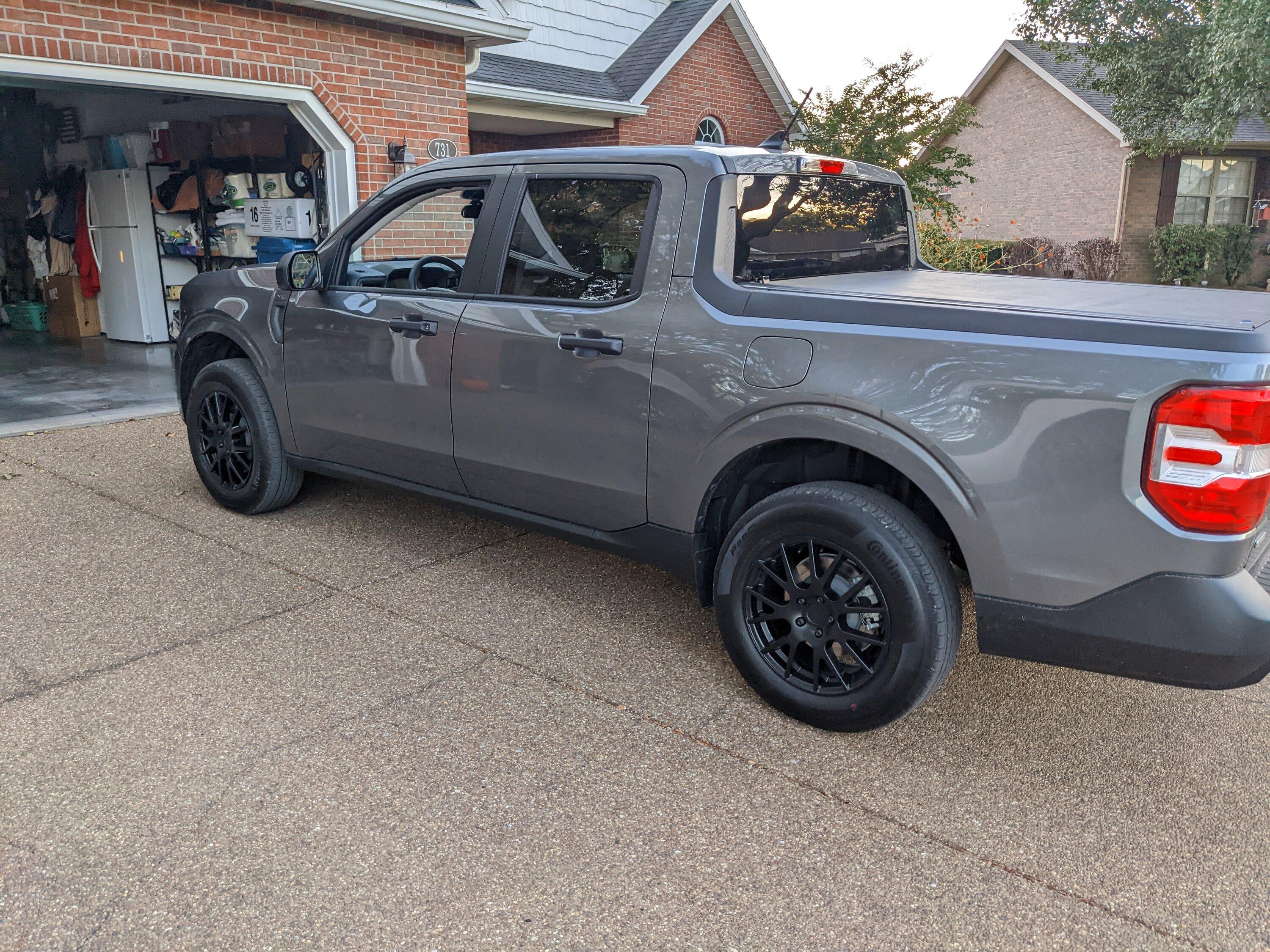Ford Maverick Ordered Sept 16, 2021. Received Oct 5, 2022 Maverick back side