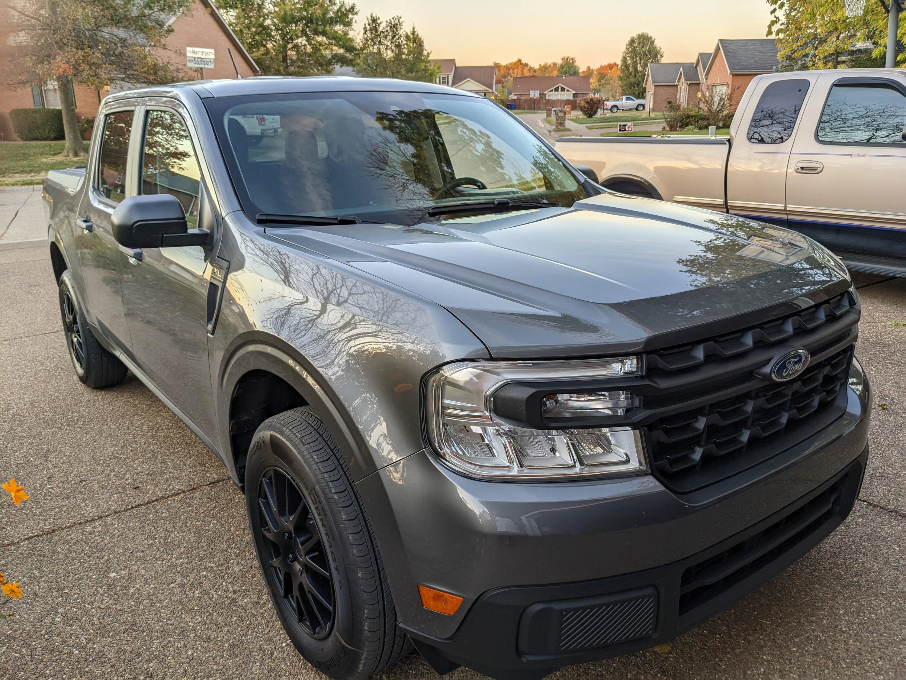 Ford Maverick Ordered Sept 16, 2021. Received Oct 5, 2022 Maverick front sid