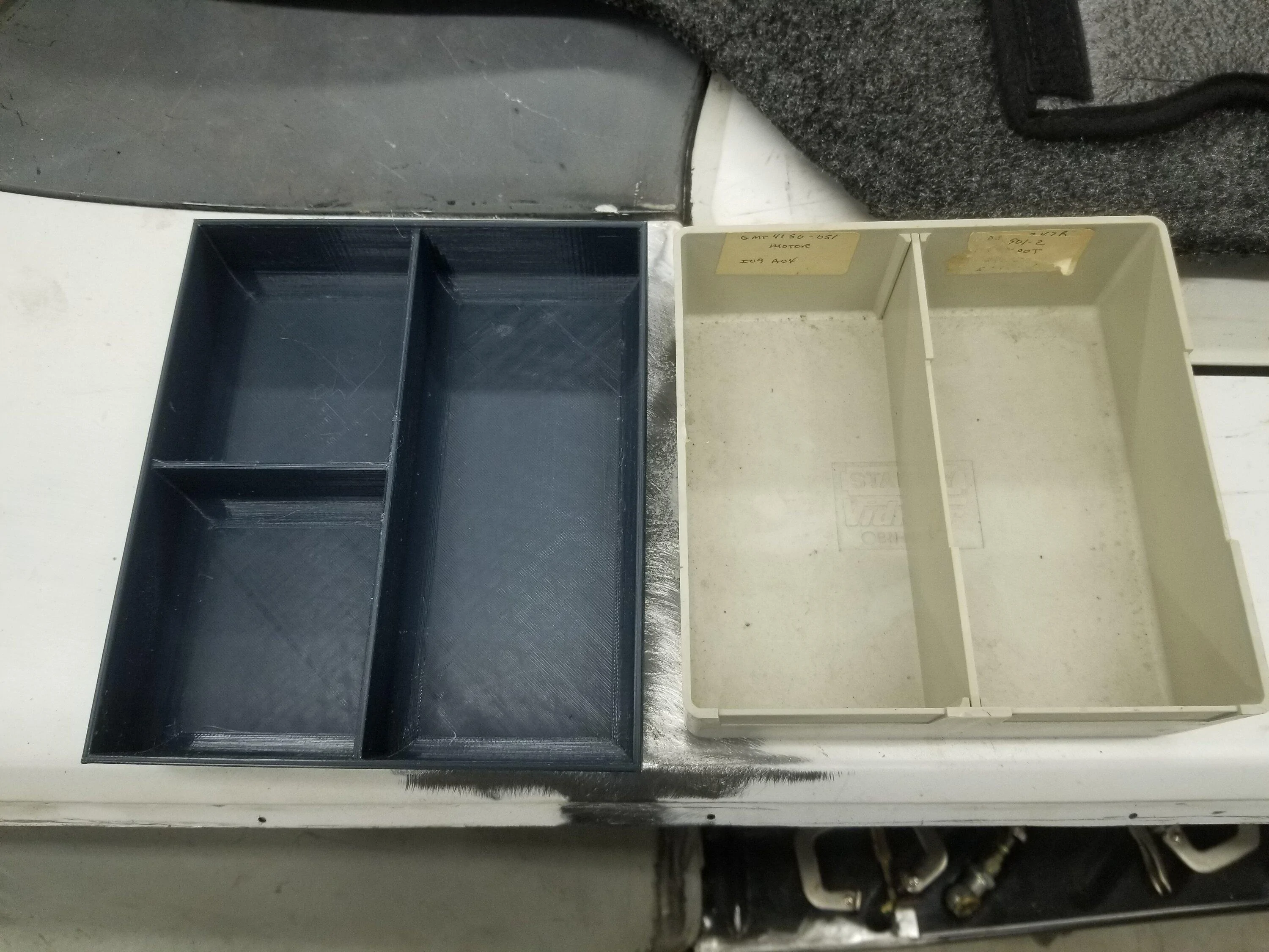 Ford Maverick Console storage box ideas, and 3D print stuff 20221021_202252