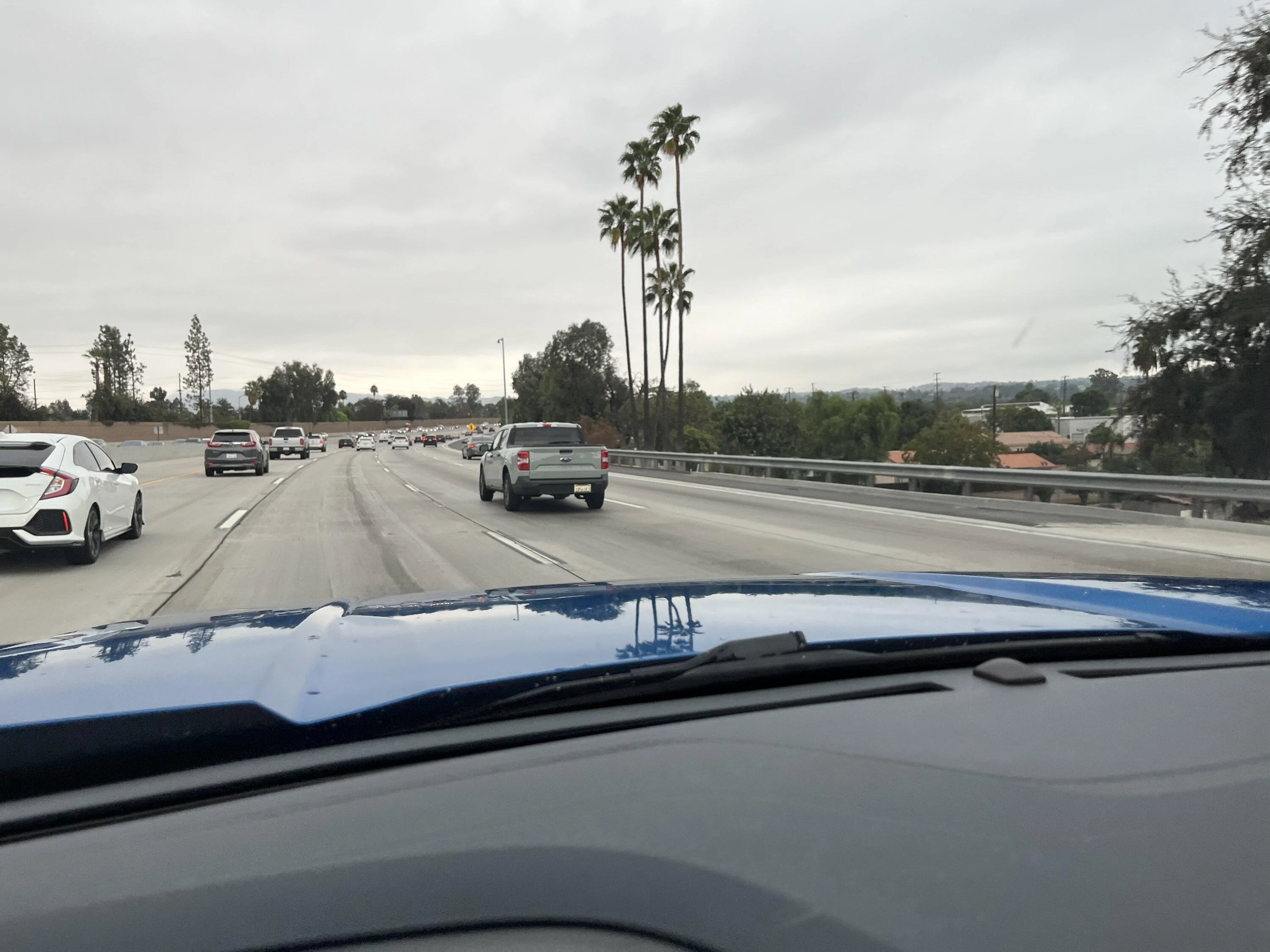 Ford Maverick TWO Mavericks in the wild within two minutes, EB I-10 Redlands CA IMG-1375