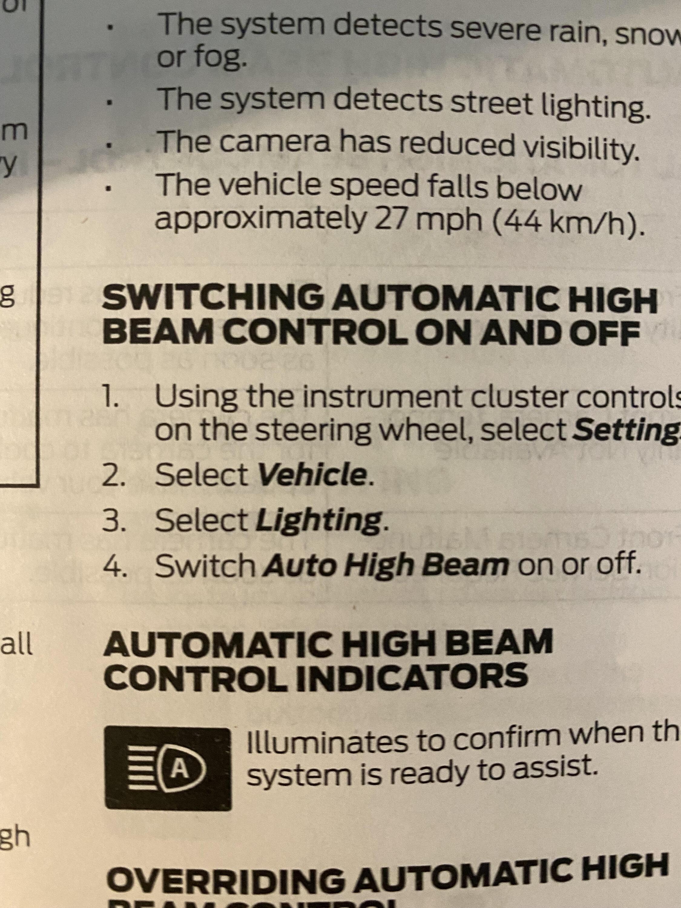 Ford Maverick Auto High Beams unnamed-6