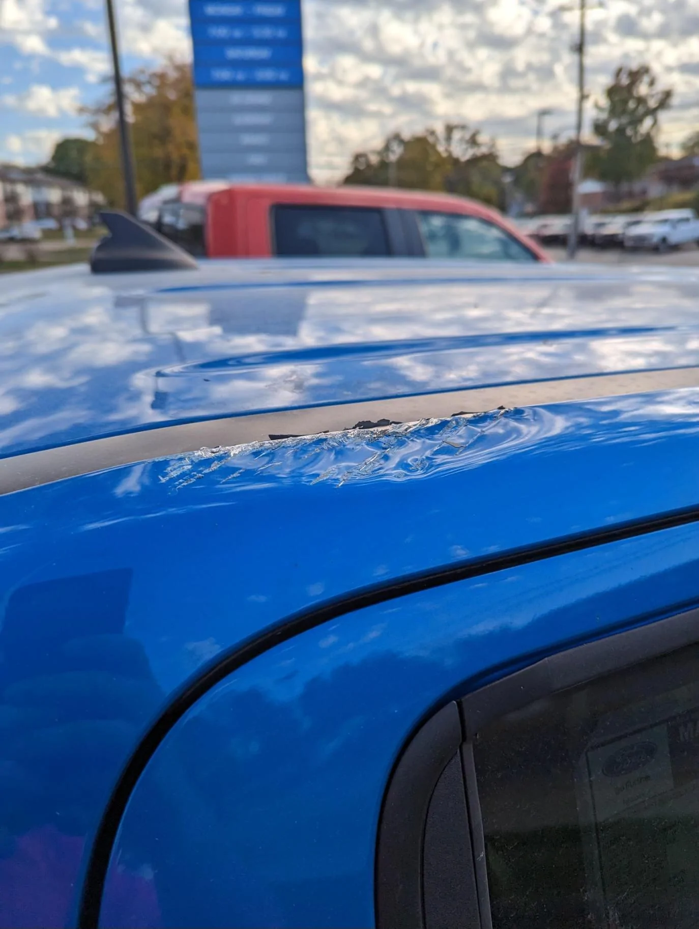 Ford Maverick Damaged by transport CAAD0F79-F11C-4A2B-AA25-7B0497C35B2D