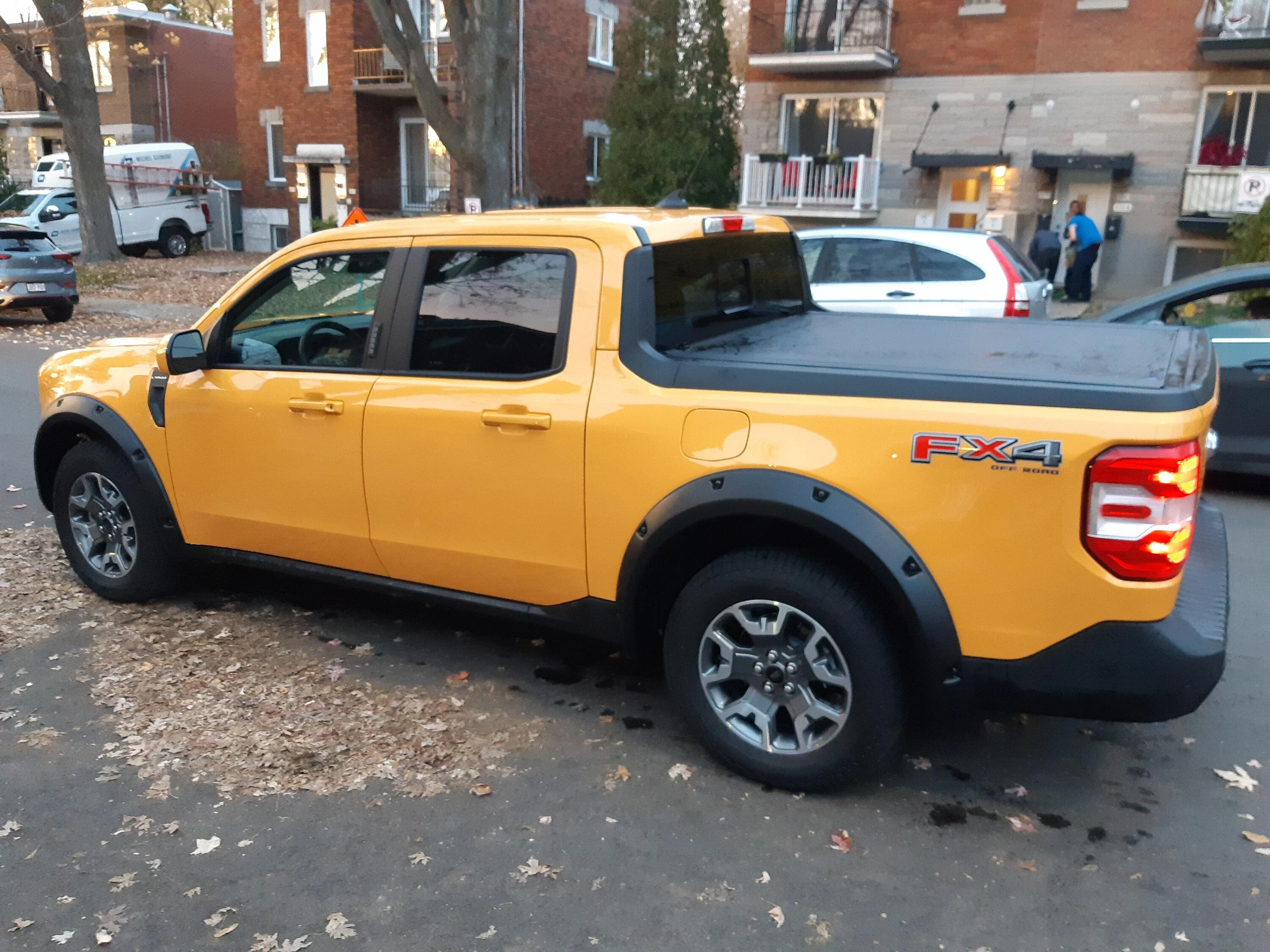 Ford Maverick Gave it some hips ( Bushwacker flares ) 20221023_175650