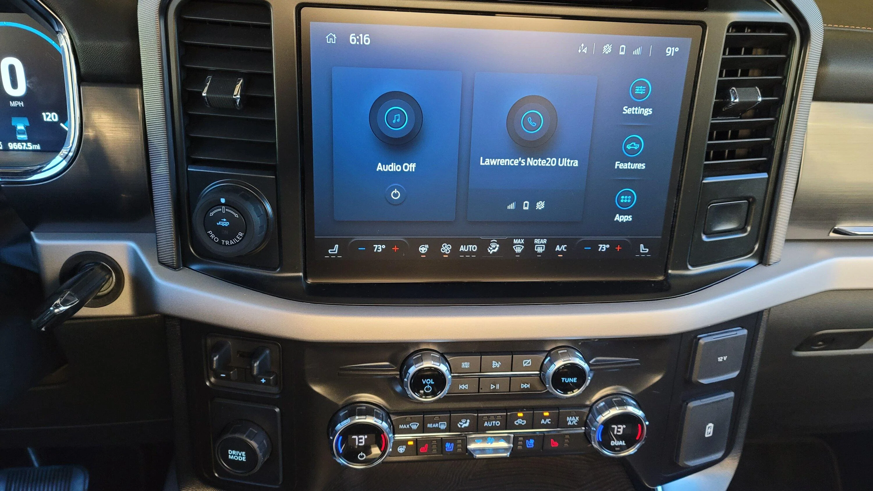 Ford Maverick Adding Paddle Shifters 20221023_181633