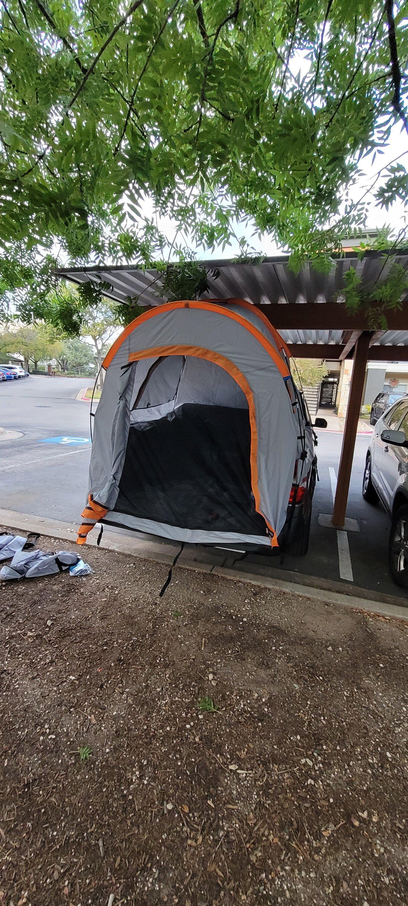 Ford Maverick Found a Truck Bed Tent that fits Maverick! 20221023_182415