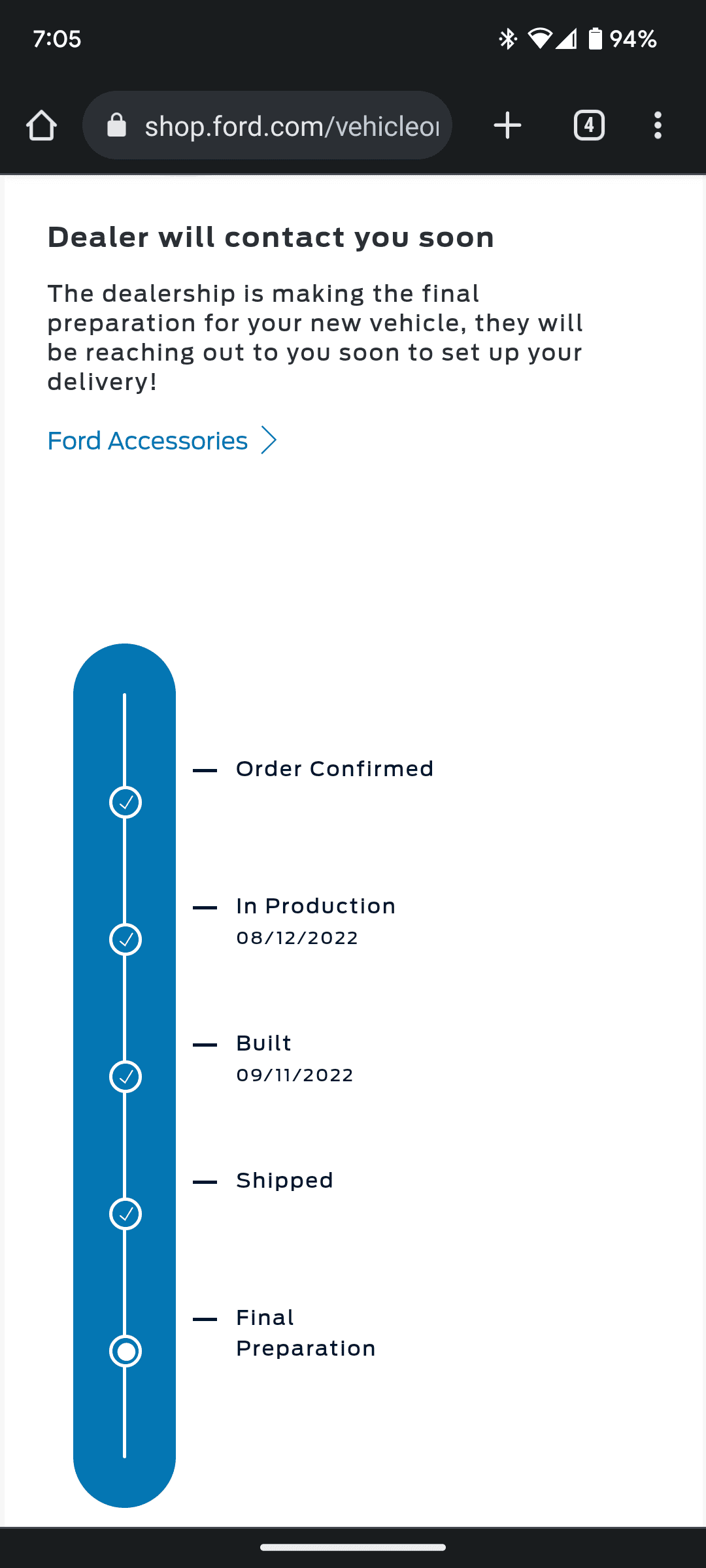 Ford Maverick October Hybrid Orders United Screenshot_20221026-070502