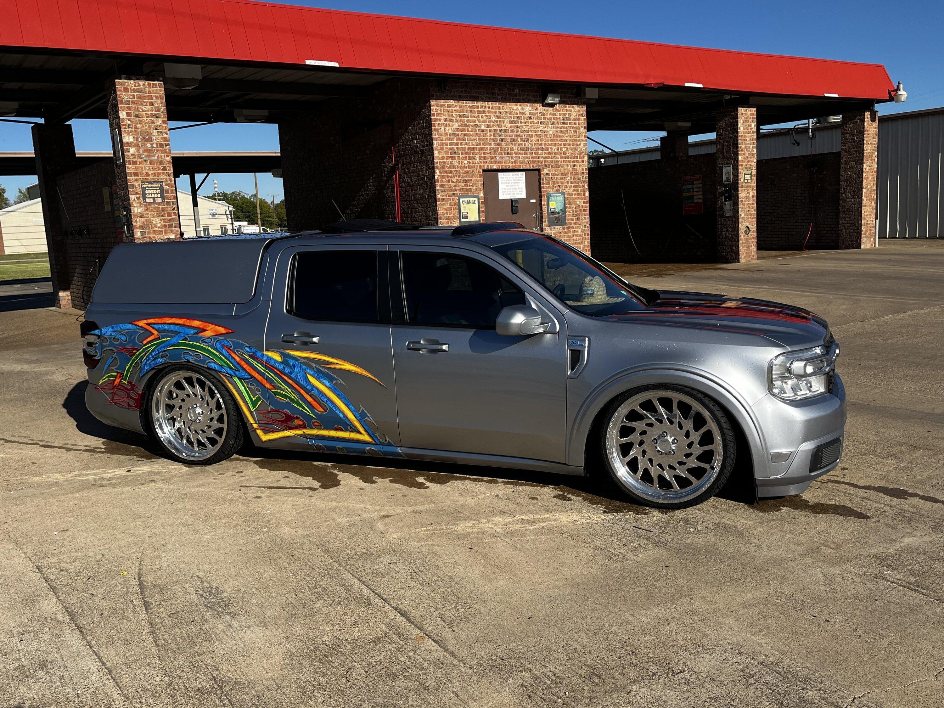 Ford Maverick Bagged Maverick build gets new mods for SEMA 2022 2D0BB4E5-3269-4474-B0F5-FF5B84CC709F