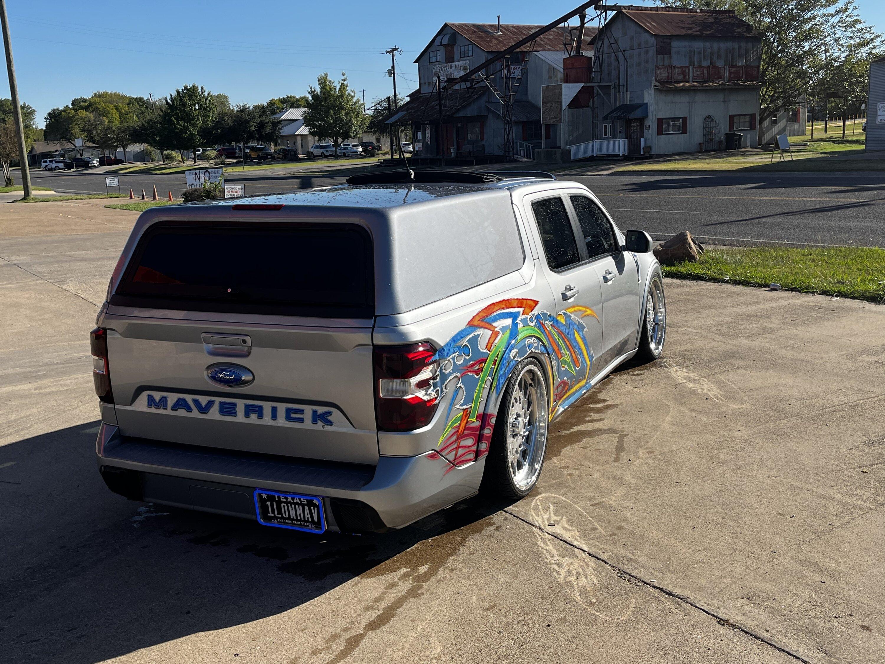 Ford Maverick Bagged Maverick build gets new mods for SEMA 2022 87C23CEF-768C-489A-BAB8-AB60317F6D1D