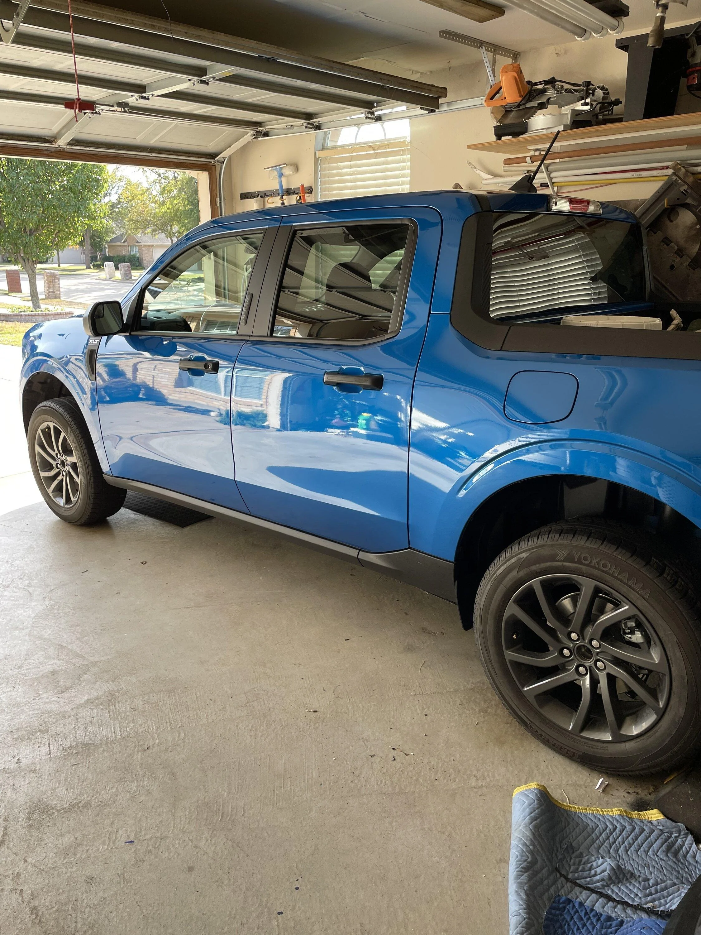 Ford Maverick Range Rover Evoque wheels installed for perfect fit! 72B073D2-9CD1-4D64-BB79-FC264A169682