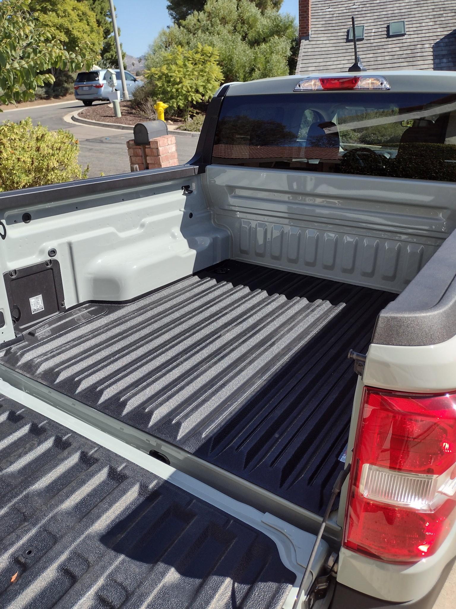 Ford Maverick Bed Tray Liner Kit does not come with hardware mavbed