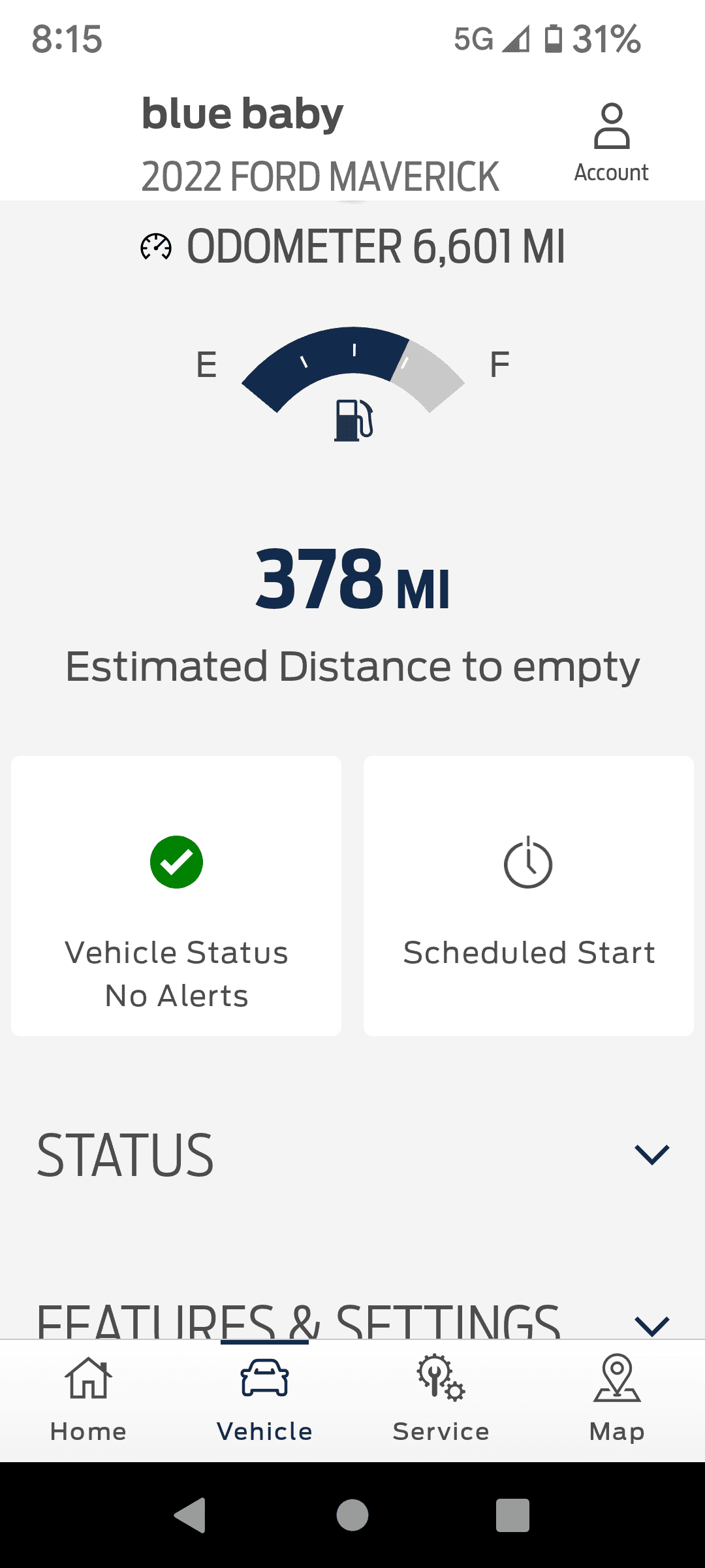 Ford Maverick Highest odometer mileage so far? Screenshot_20221028-201527