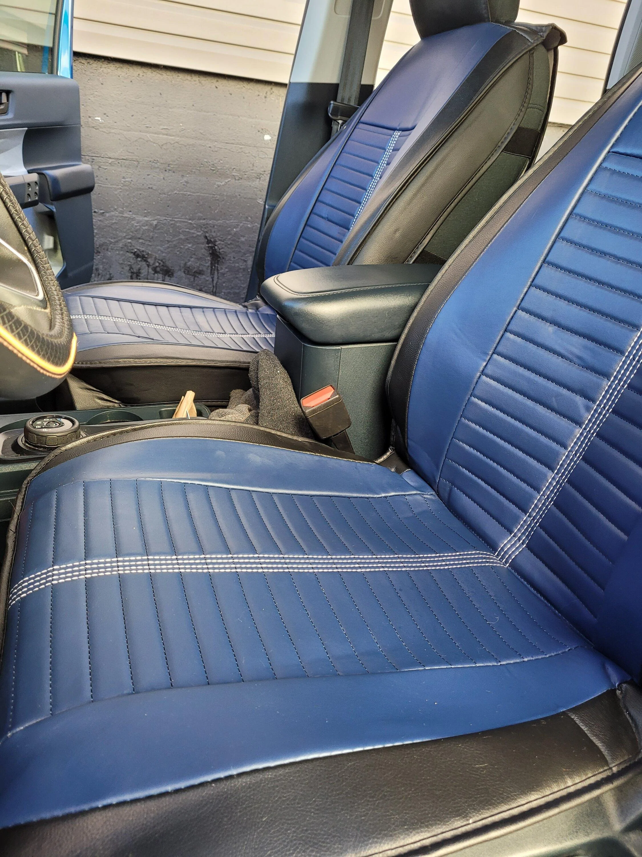 Ford Maverick Not a fan of seat covers but..... 20221029_134910