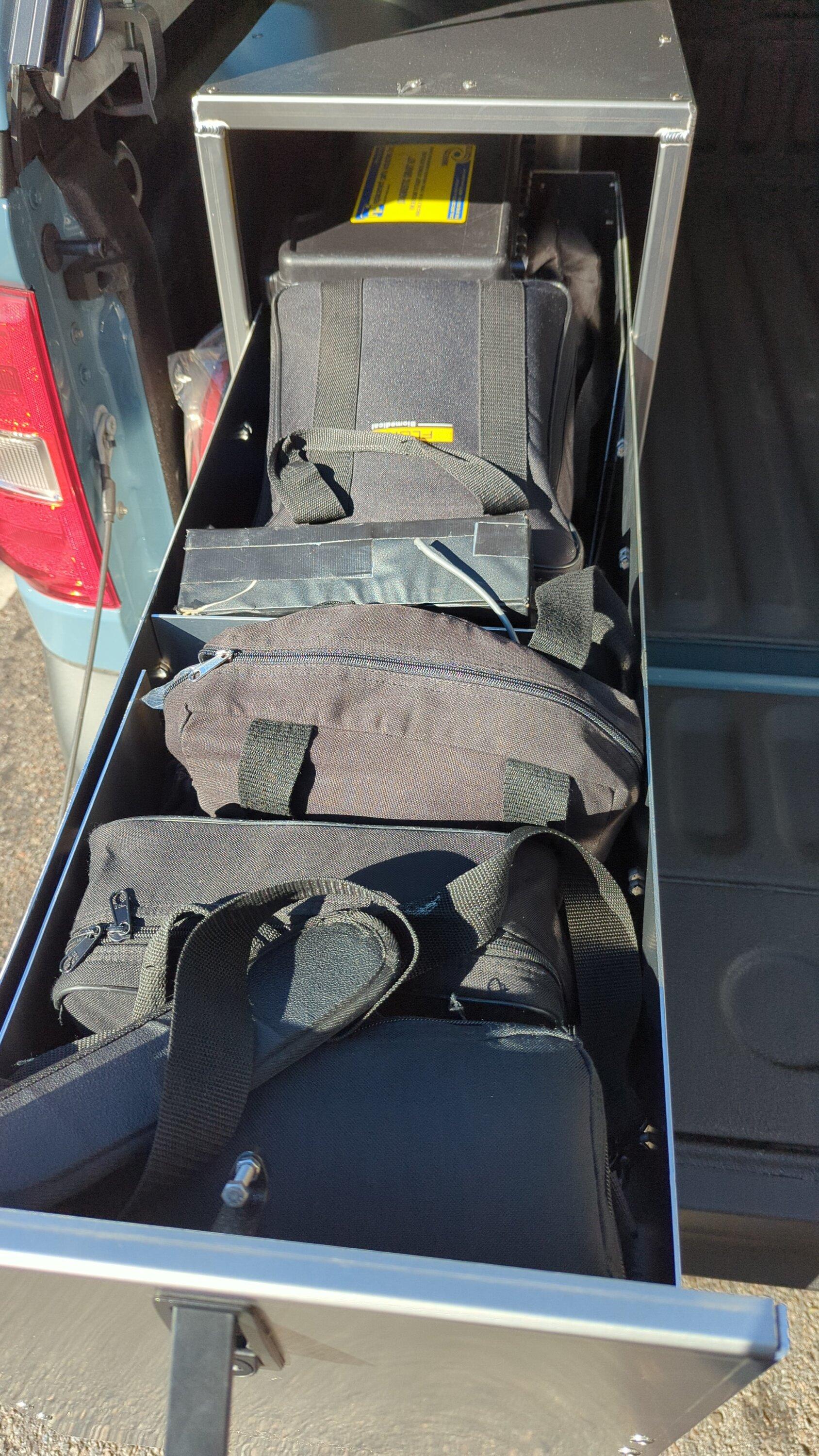 Ford Maverick Locking Drawer installed in bed - Westcan 40-1010 IMG-20220928-WA0006