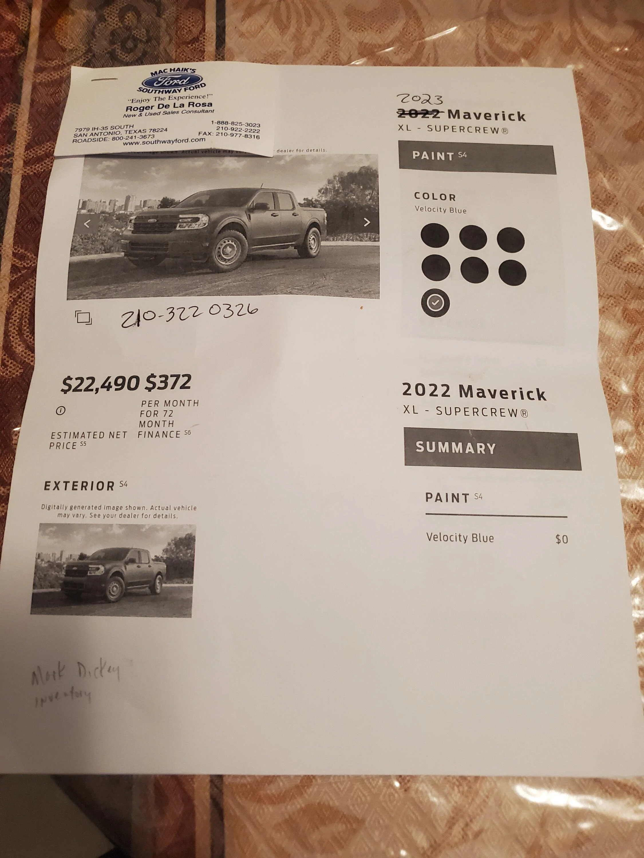 Ford Maverick Not a happy customer 16671436848737655516034971210783