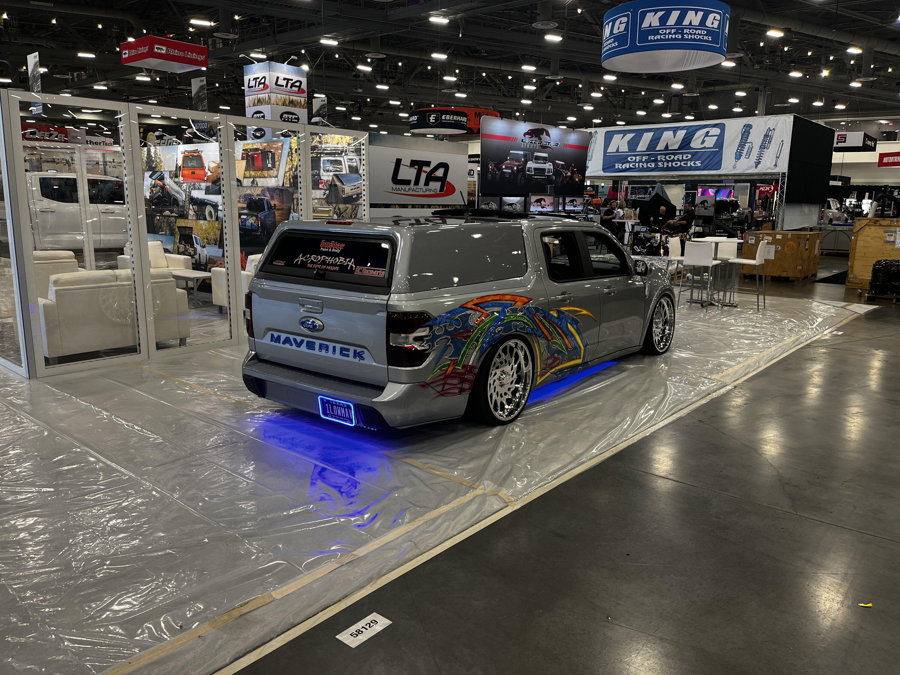 Ford Maverick Bagged maverick setup at sema 2022 7F724AAB-9623-4034-8677-8DE022A61C7D