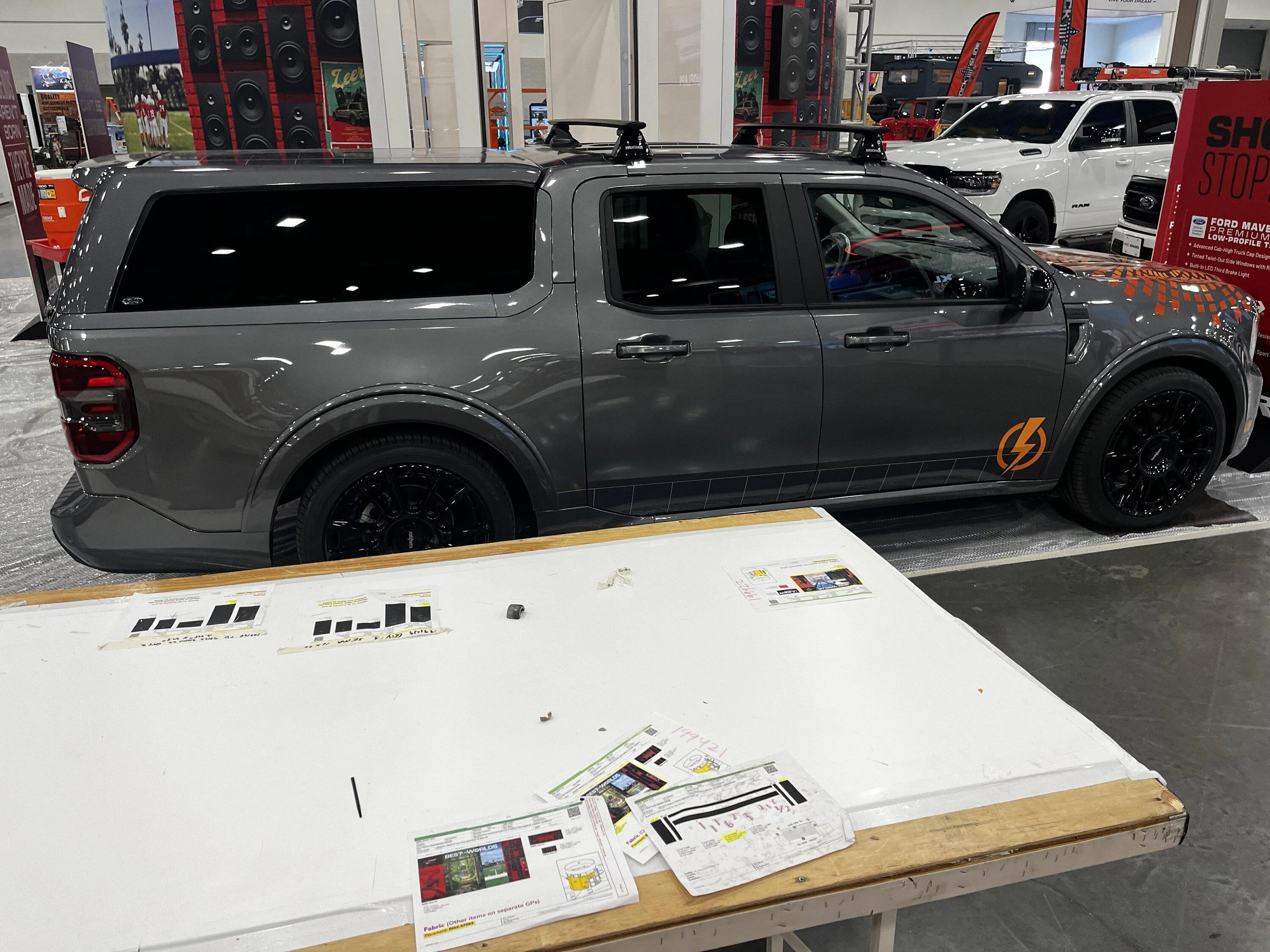 Ford Maverick Bagged maverick setup at sema 2022 202D4826-C555-4C4F-9565-8E550F6E1F5E