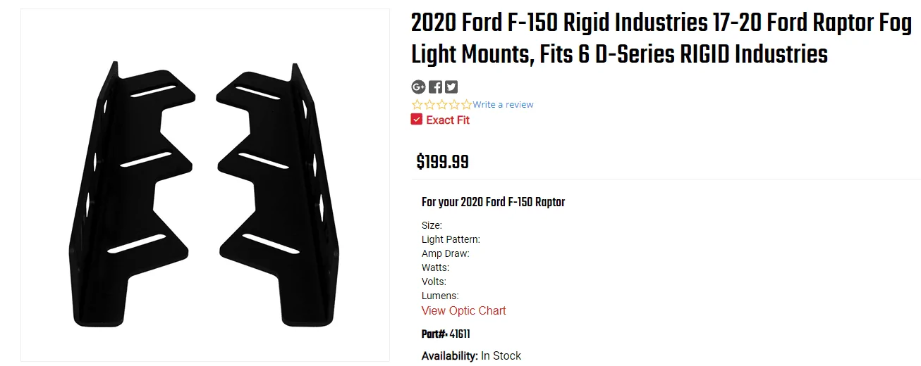 Ford Maverick Any easy to install Fog Light kits? 1667307831326