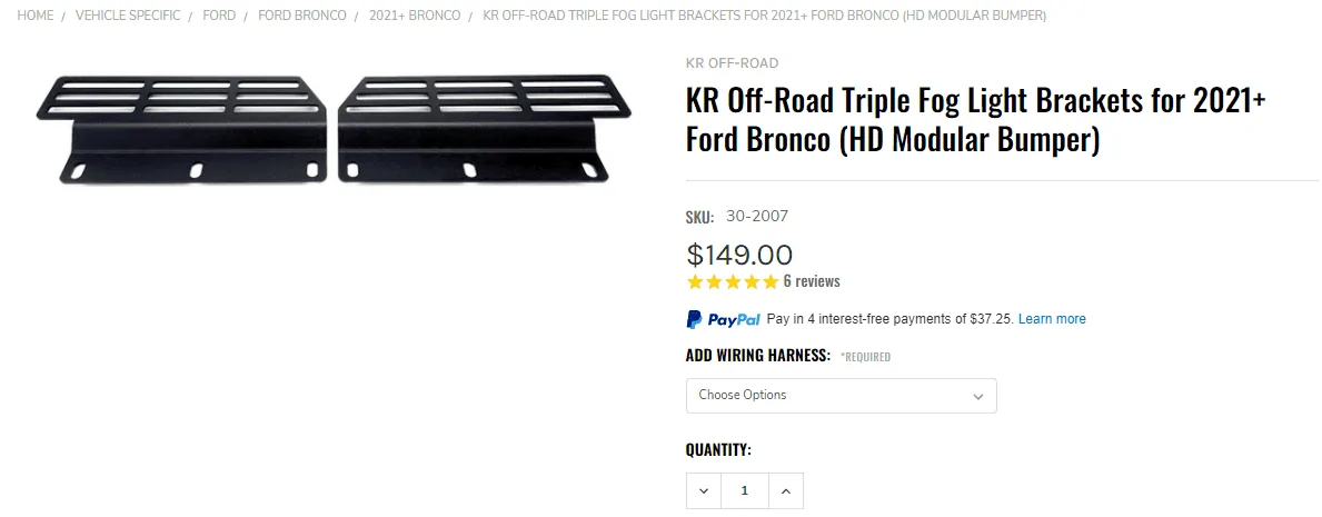 Ford Maverick Any easy to install Fog Light kits? 1667307876557