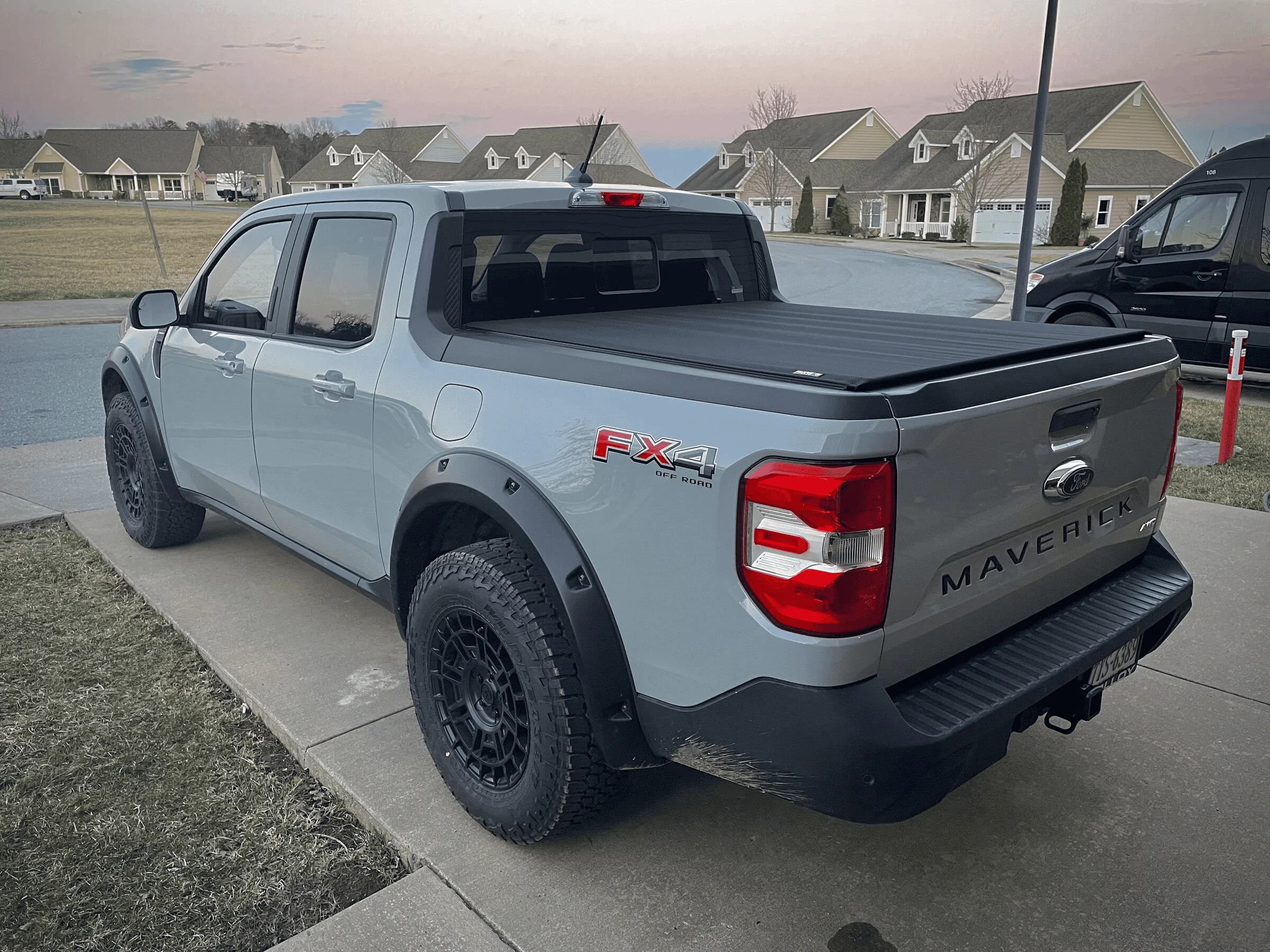 Ford Maverick Wider tires requires suspension adjustment? 1667309377363