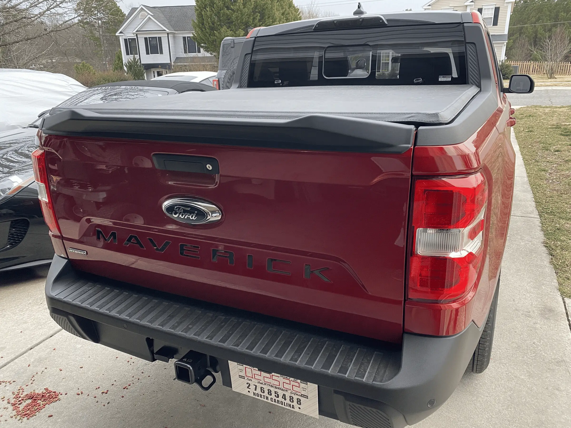 Ford Maverick Show me your Tailgate letters for Rapid Red! 1667327229055