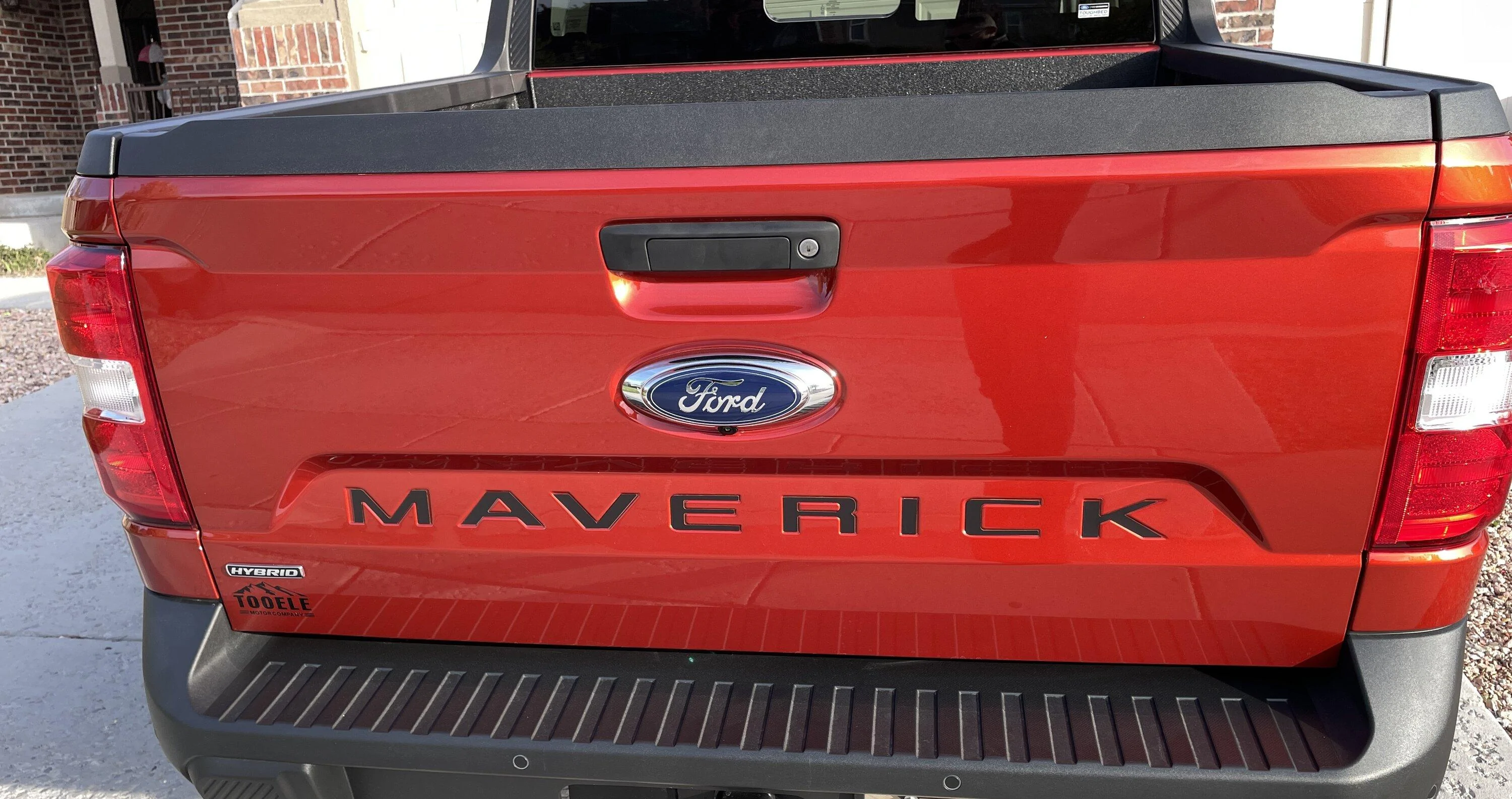 Ford Maverick Show me your Tailgate letters for Rapid Red! 36140668-9D0B-4C81-B1CE-159C3CD2FF9D