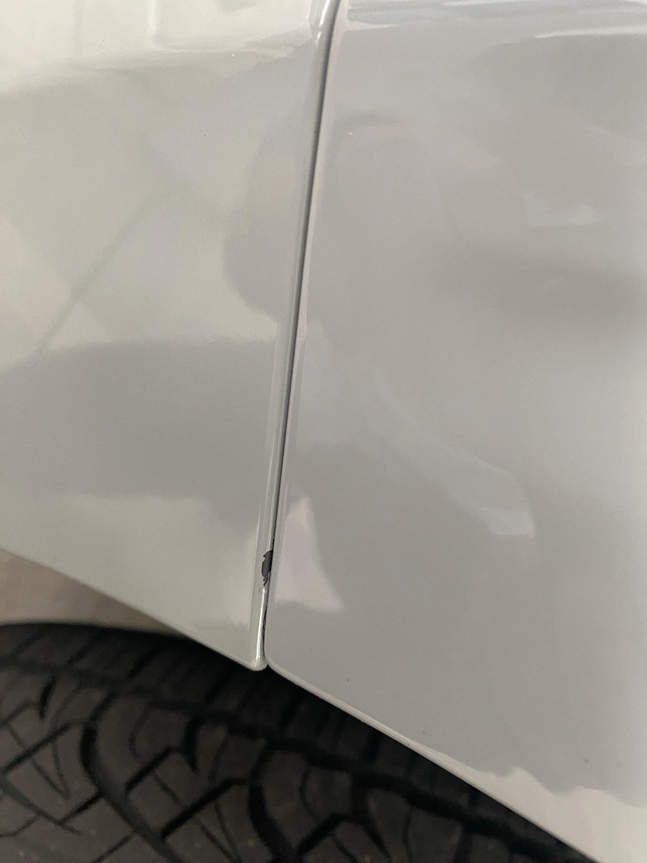Ford Maverick Paint issue at bumper to fender joint C3814B01-7D76-4EFD-A468-58B04244F2A1