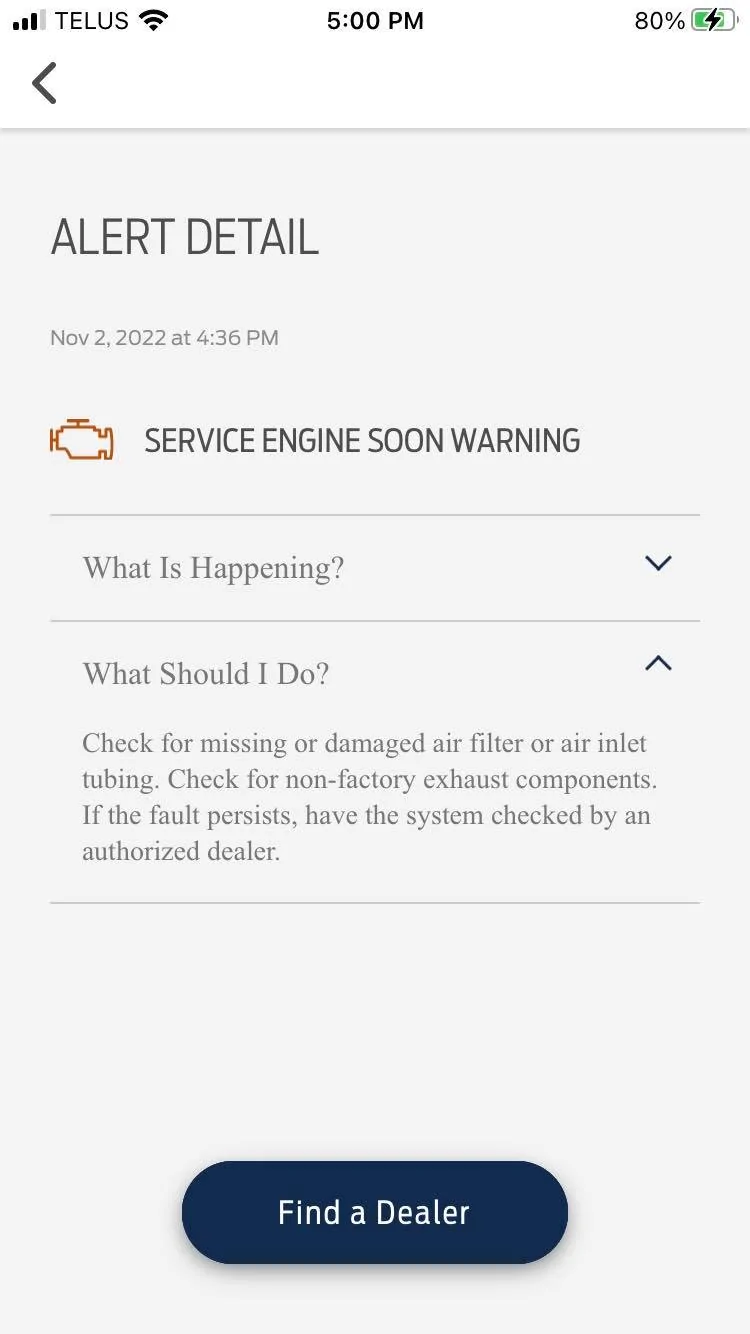 Ford Maverick Check Engine Soon on new Hybrid 313445582_1510806769332831_3355931489270334275_n