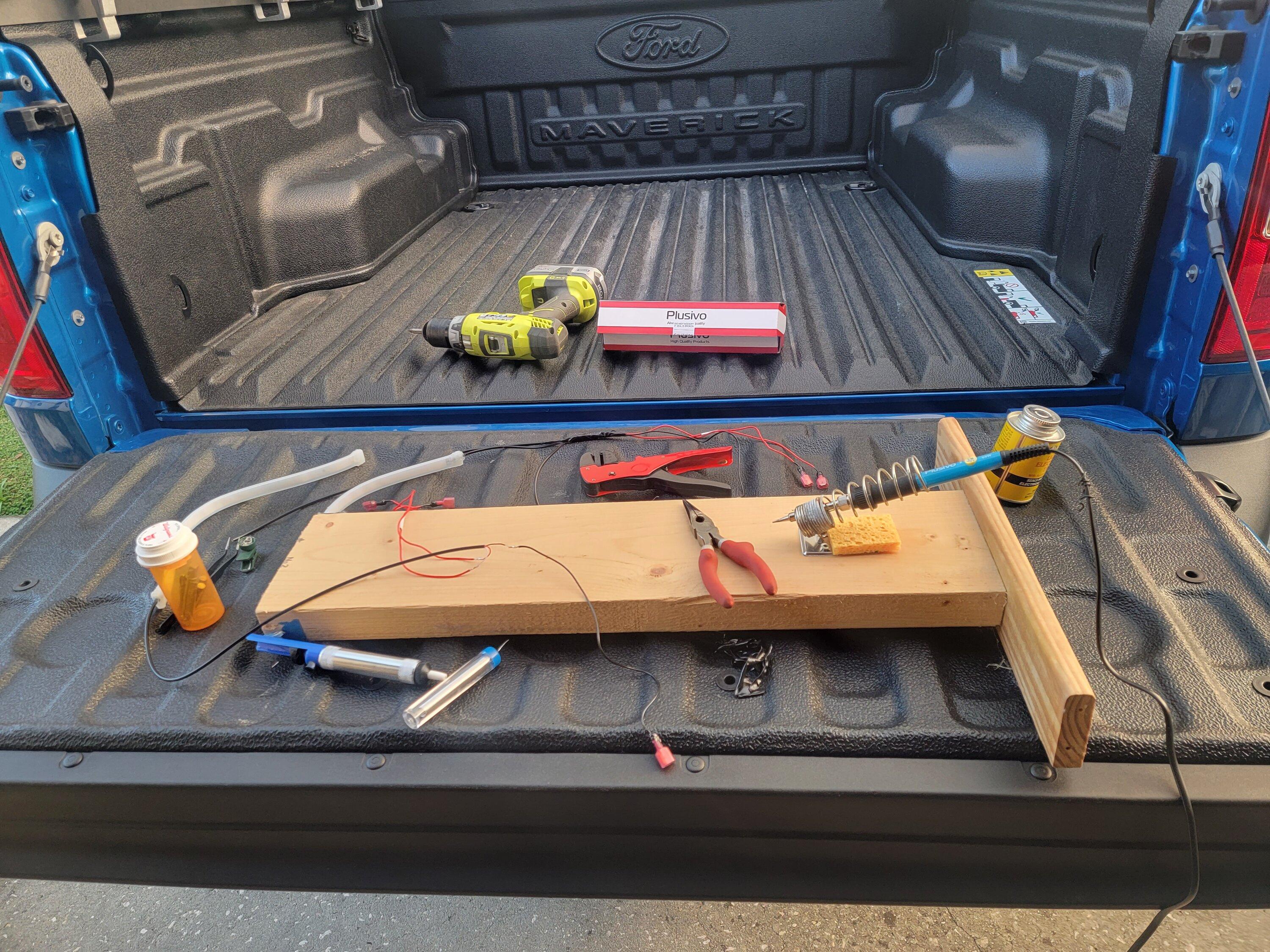 Ford Maverick Rolling Soldering Station. Lol 20221104_181915