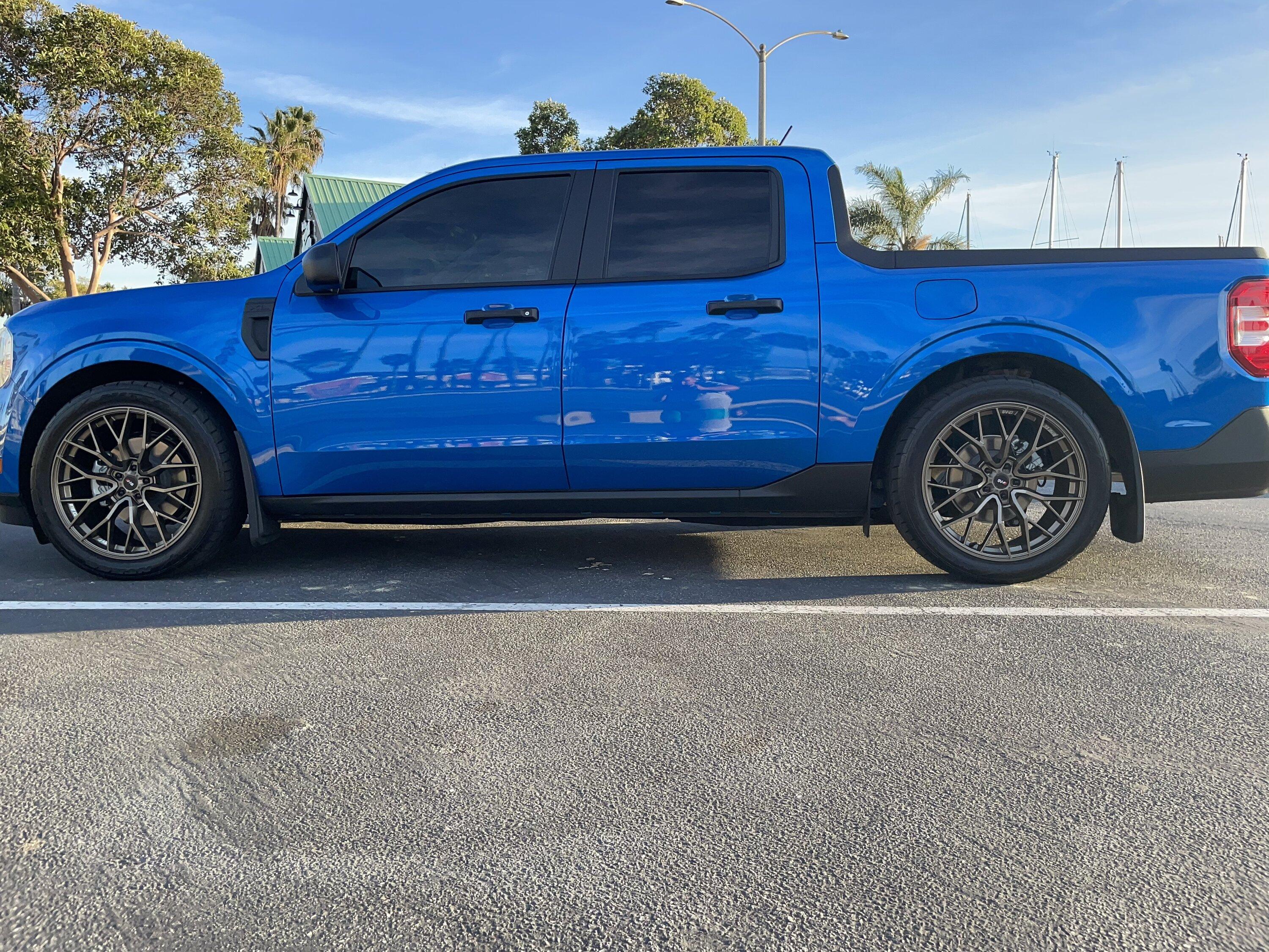 Ford Maverick Eibach lowering springs installed on my Maverick Hybrid! 060CAE37-1496-41F0-9F8C-DD772D04A037