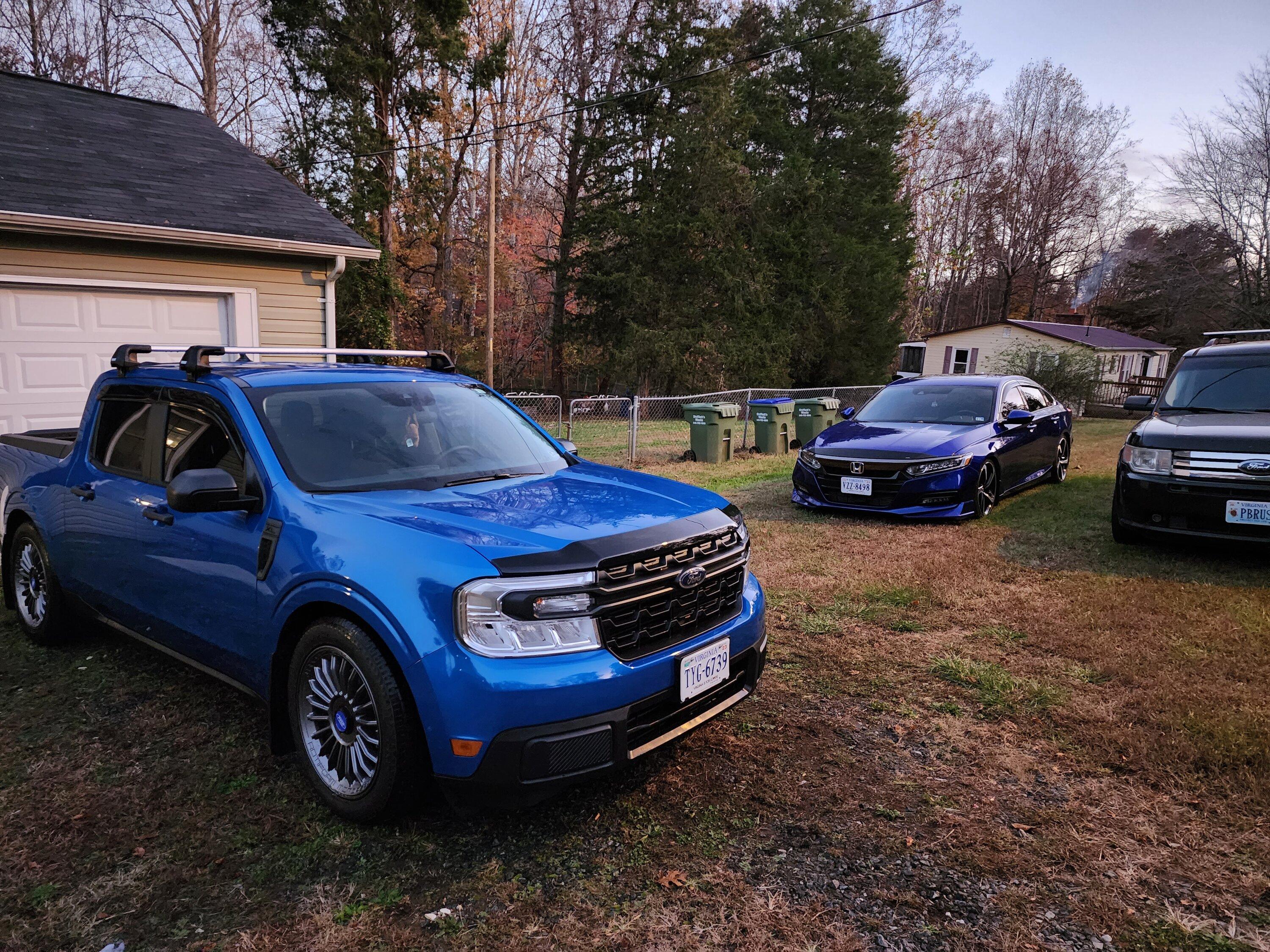 Ford Maverick 22 XL Lobo St Paddle shifters ,f150 Fog light Switch and Fog lights, Rotiforms Wheels Scale Suspension lowered and much more Oem Ford Accesories. 20221104_182804