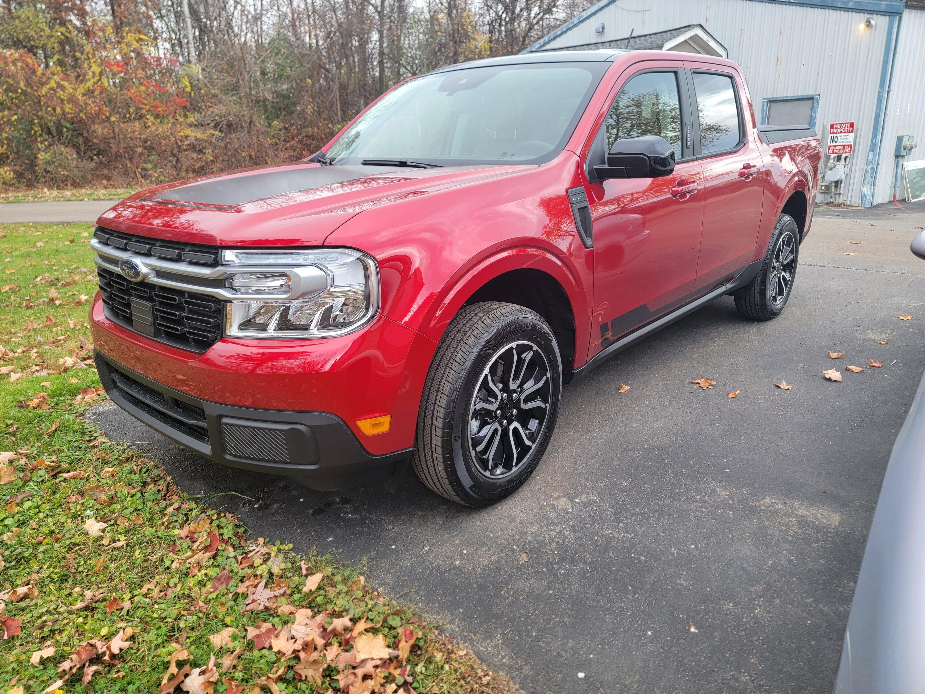Ford Maverick Hybrid First Edition in Rapid Red (SOLD) 20221105_141446