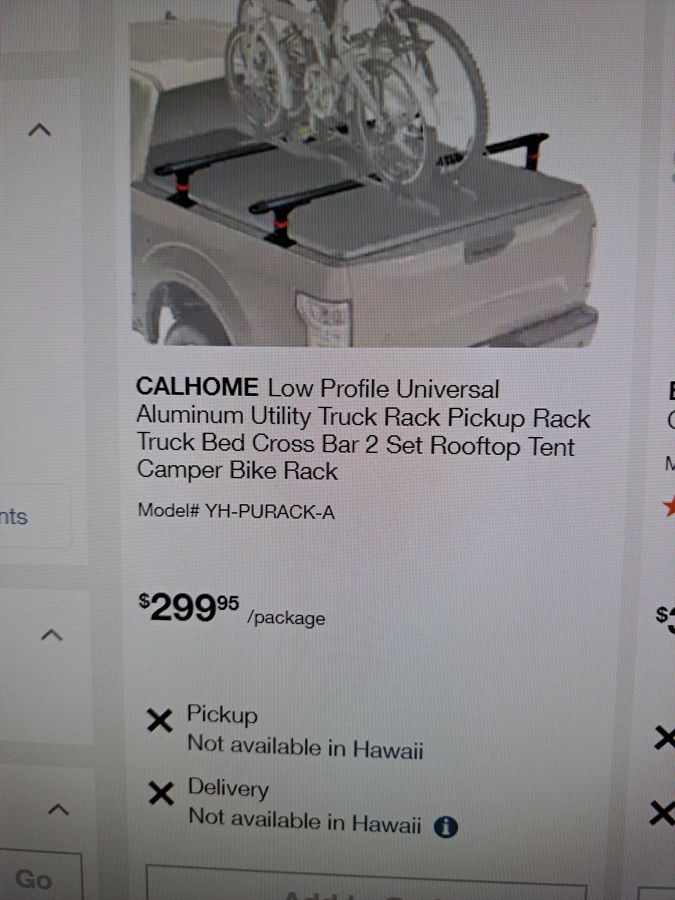Ford Maverick What is the lowest profile bed rack? 20221105_090813