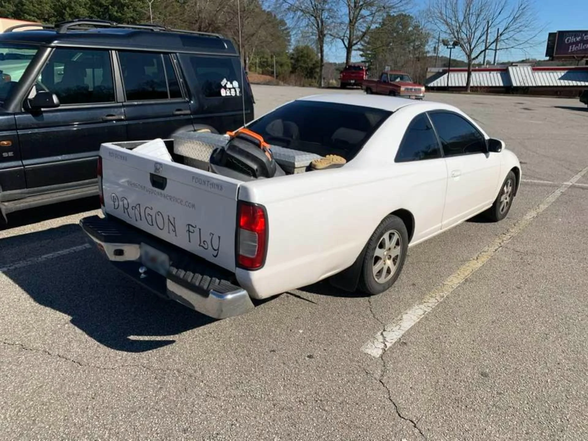 Ford Maverick Maverick is the most interesting multi purpose vehicle I’ve ever seen Honda-Civic-Coupe-Converted-To-Pickup-3-1