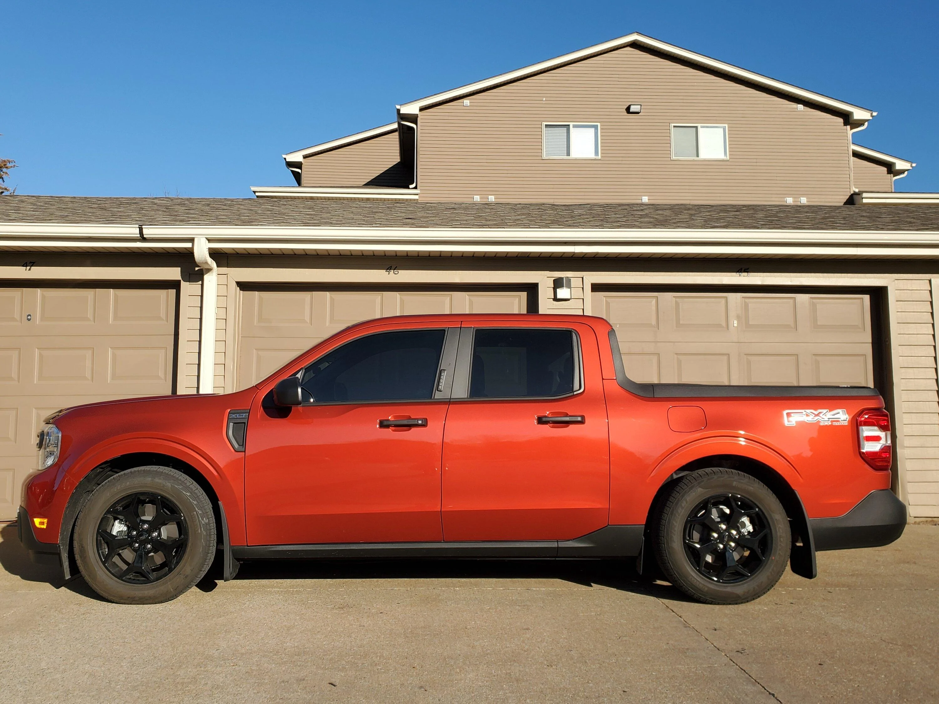 Ford Maverick Any Lowered FX4's with the Stock 17's? 20220227_162740