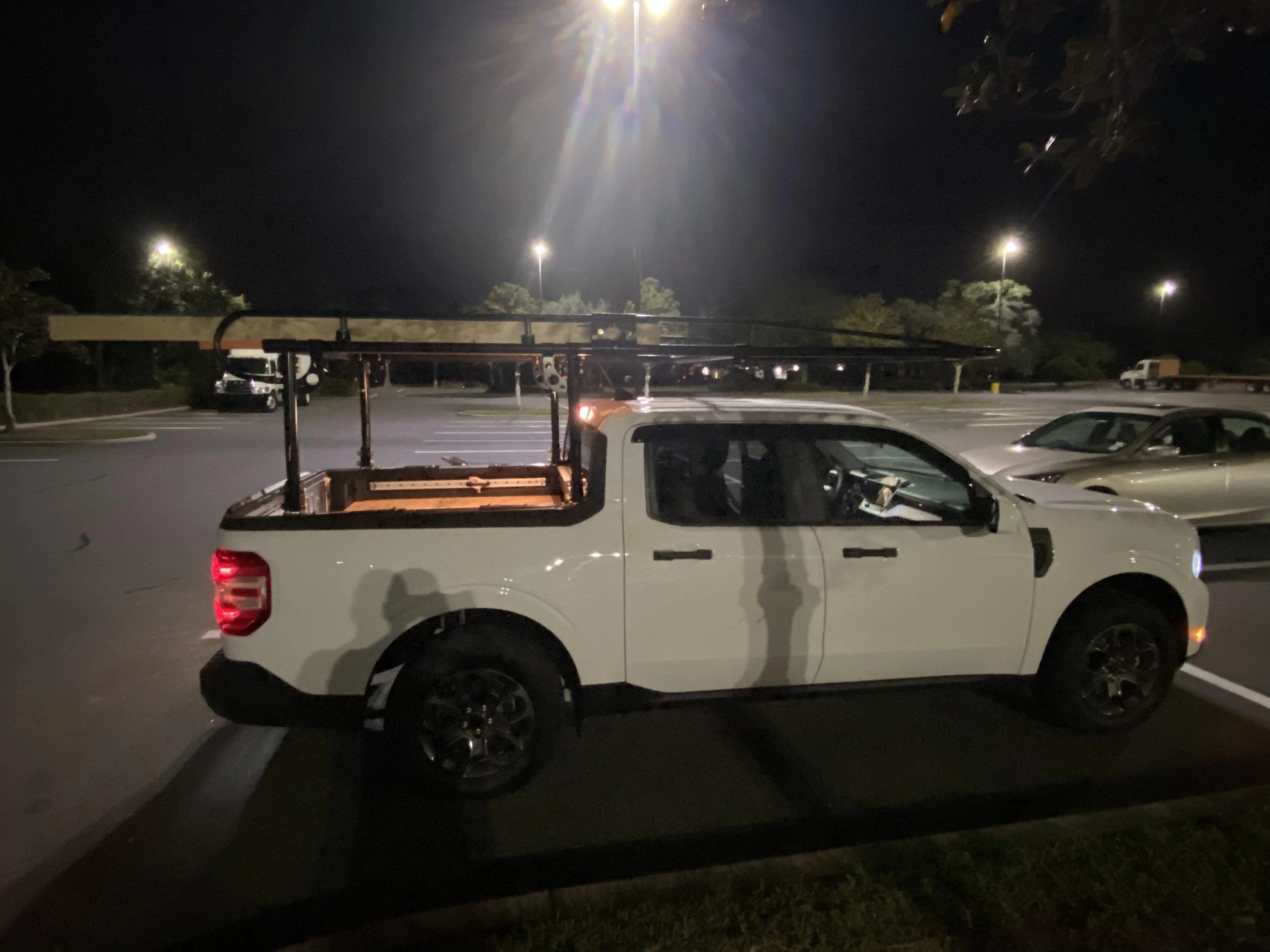 Ford Maverick Harbor Freight HaulMaster 800 ladder rack! A8BD45E3-1090-41A4-8C8A-44A4D9281AC8