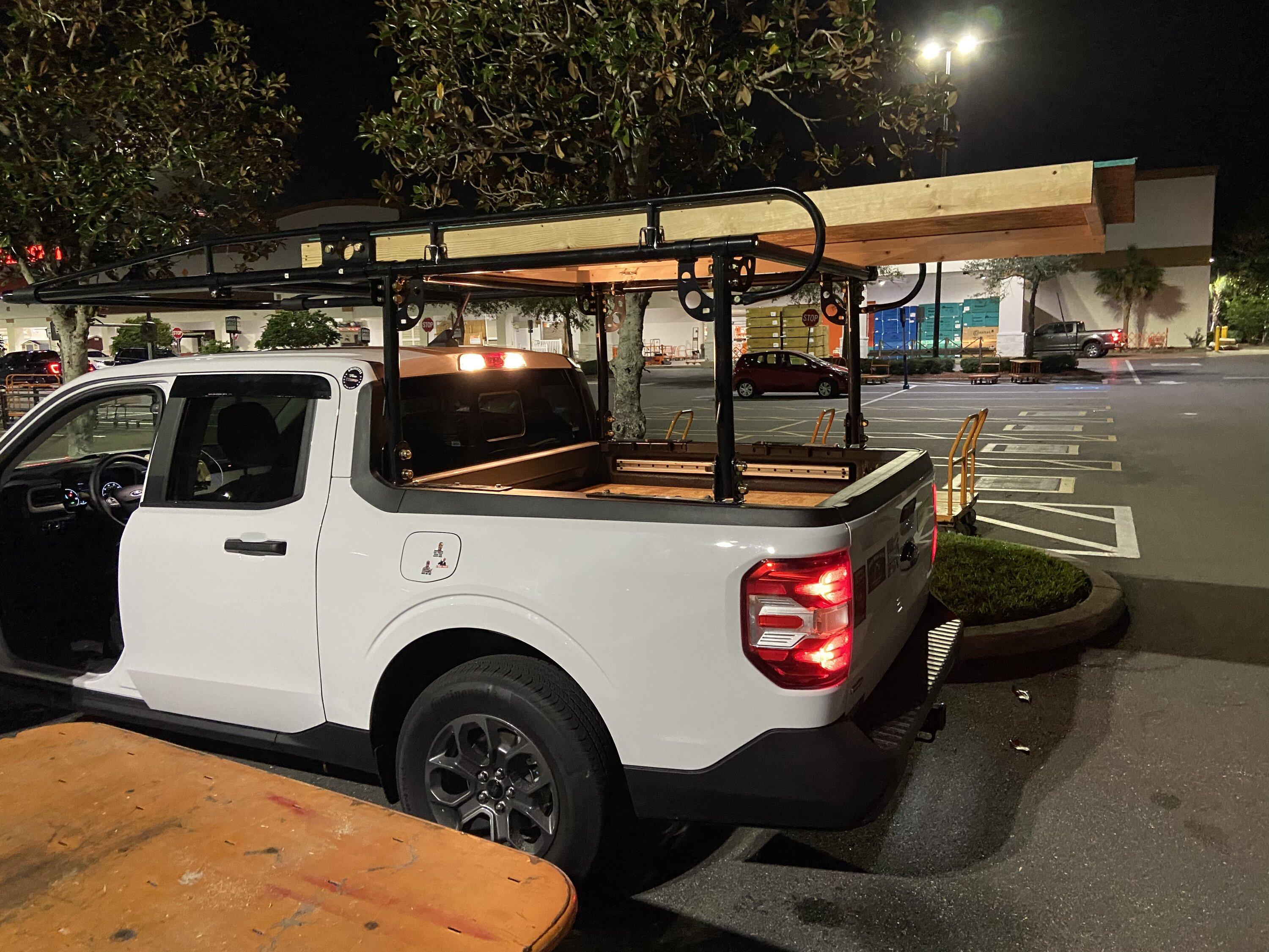 Ford Maverick Harbor Freight HaulMaster 800 ladder rack! ECB83DFB-A35F-4ED4-96AC-E56AF1EEC912