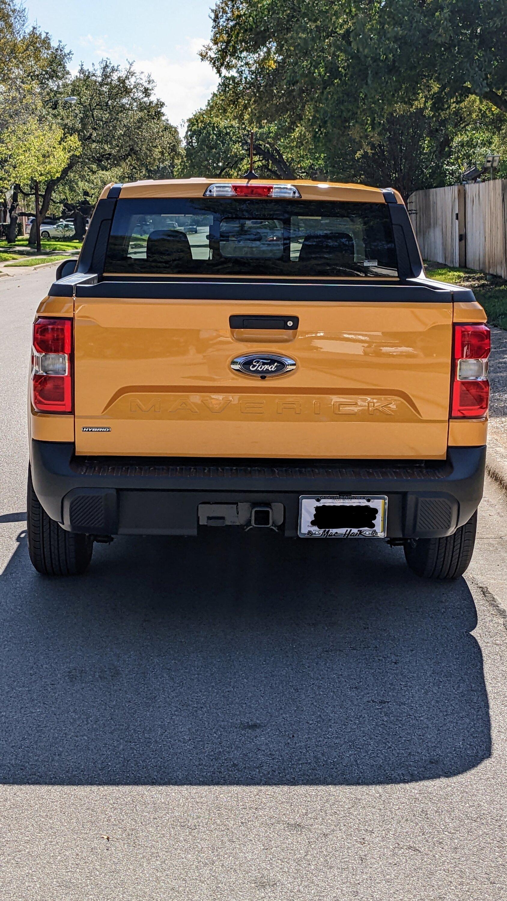 Ford Maverick CYBER ORANGE Maverick Photos Thread mav8