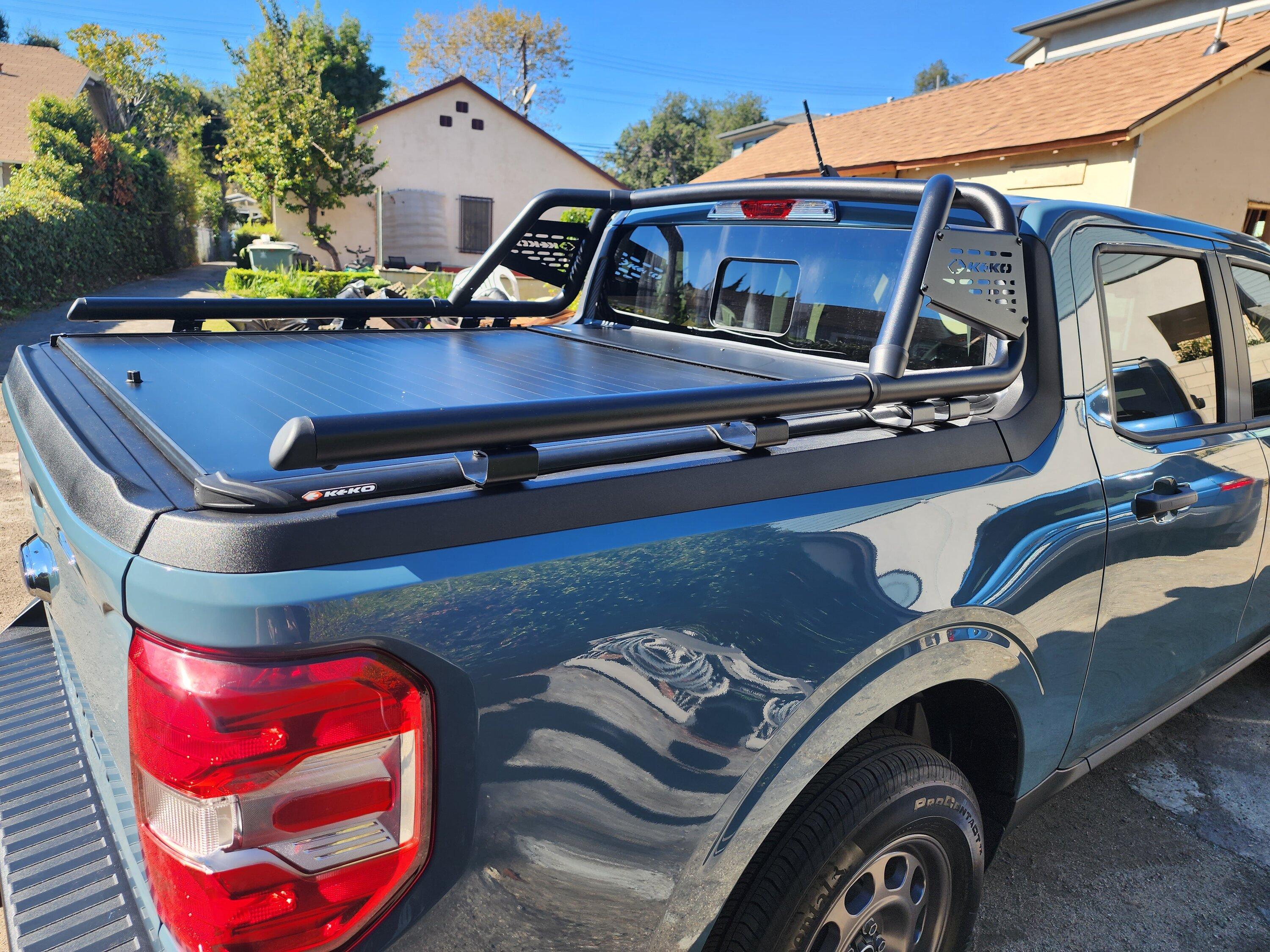 Ford Maverick Keko Sport Rack / BAKFlip MX4 Combo installed 20221106_121250