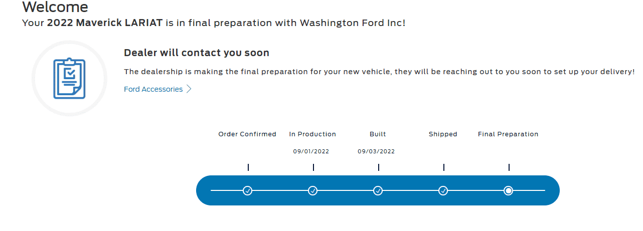 Ford Maverick October Hybrid Orders United 1667826193494