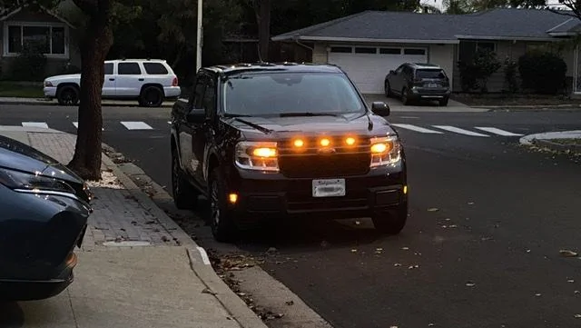 Ford Maverick Raptor 3-Light LED Grill Lights installed for Under $10 9FAF9AE3-8E3D-4B9C-A294-42EE29EA334D