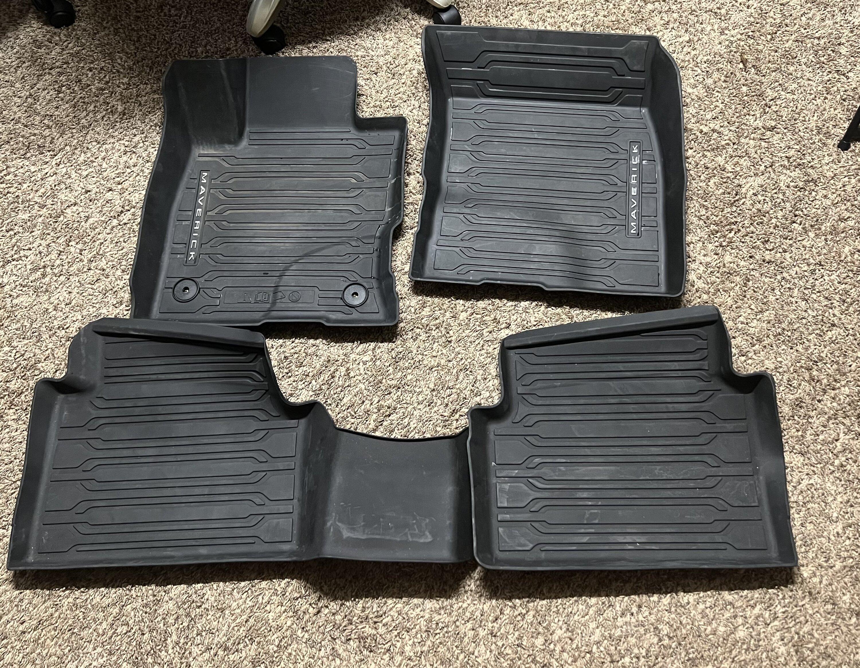 Ford Maverick EB Factory All Weather Floor Mats [Corpus] 25533E64-0987-404B-B46D-319A2EDB9C05