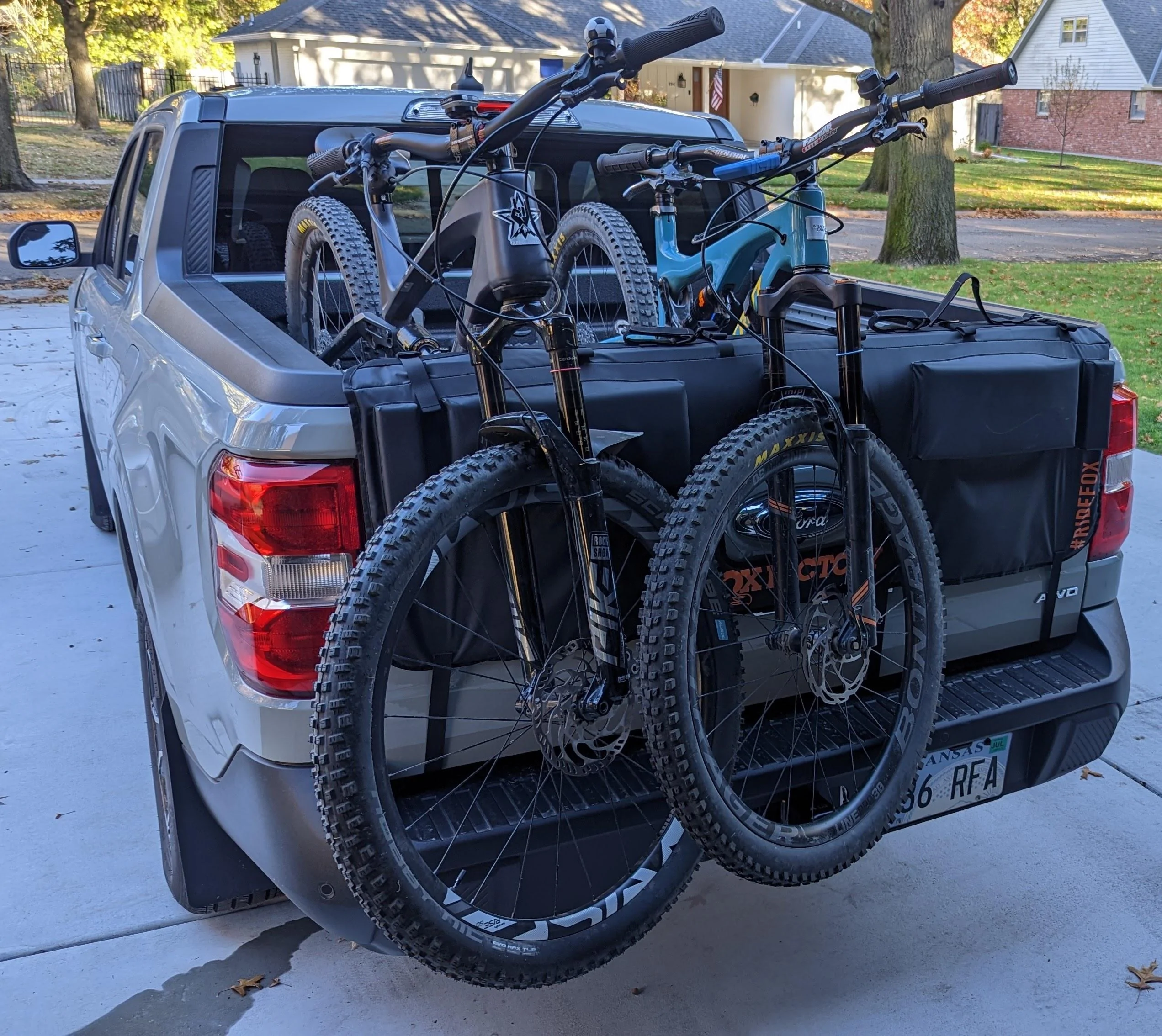 Ford Maverick Bike Racks... Tailgate Pad or Hitch Rack for frequent use. PXL_20221105_214704587