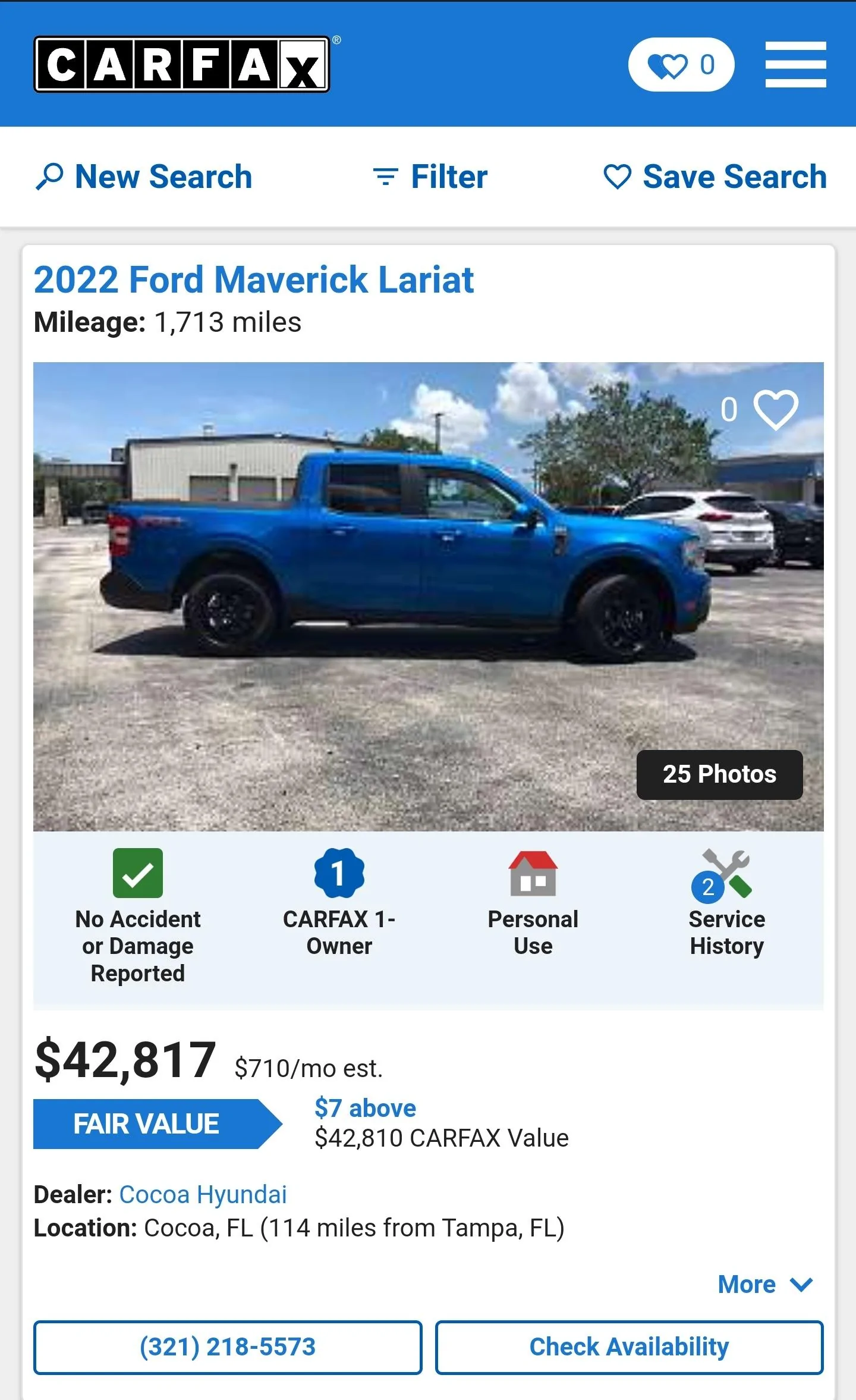 Ford Maverick Negatively affect Trade-in Value?... Screenshot_20221107-165244__01