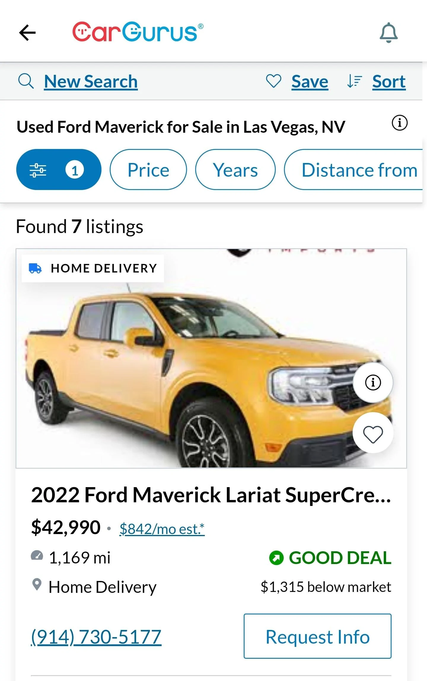 Ford Maverick Negatively affect Trade-in Value?... Screenshot_20221107-162957__01