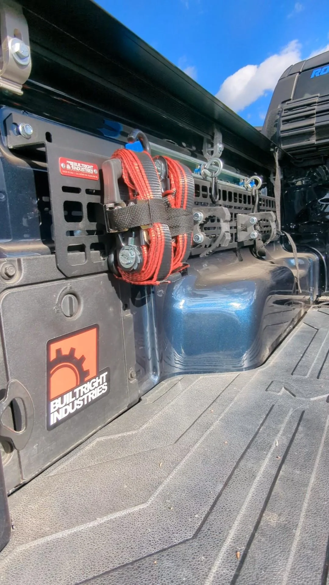 Ford Maverick Builtright Molle Rack installed PXL_20221103_221024963.TS_exported_6230_1667874179420